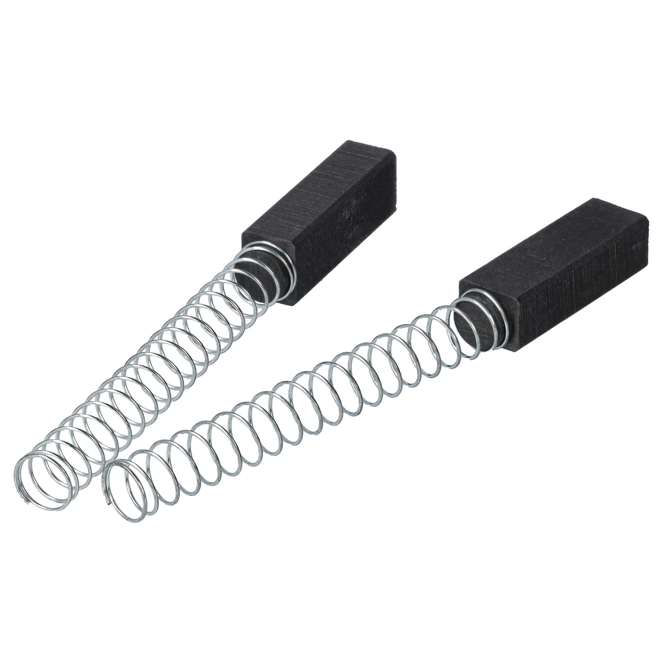 2x Kohlebürste passend für Baege / Ondal / Wella Elektrowerkzeug - 6,4 x 7,9 x 25mm