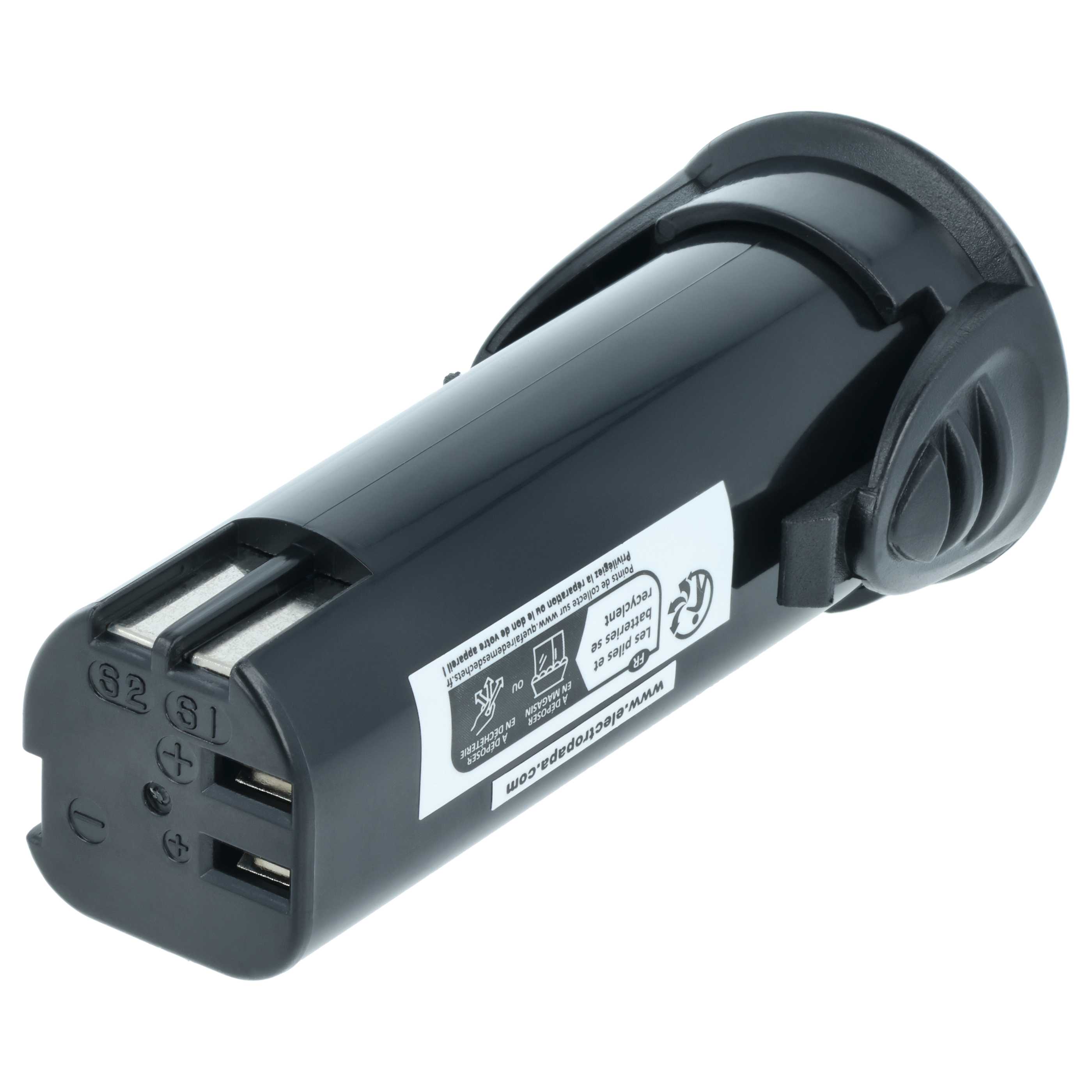 Battery replaces Panasonic EZ9L10, EY9L10B Electric Power Tool - 1500 mAh, 3.6 V, Li-Ion