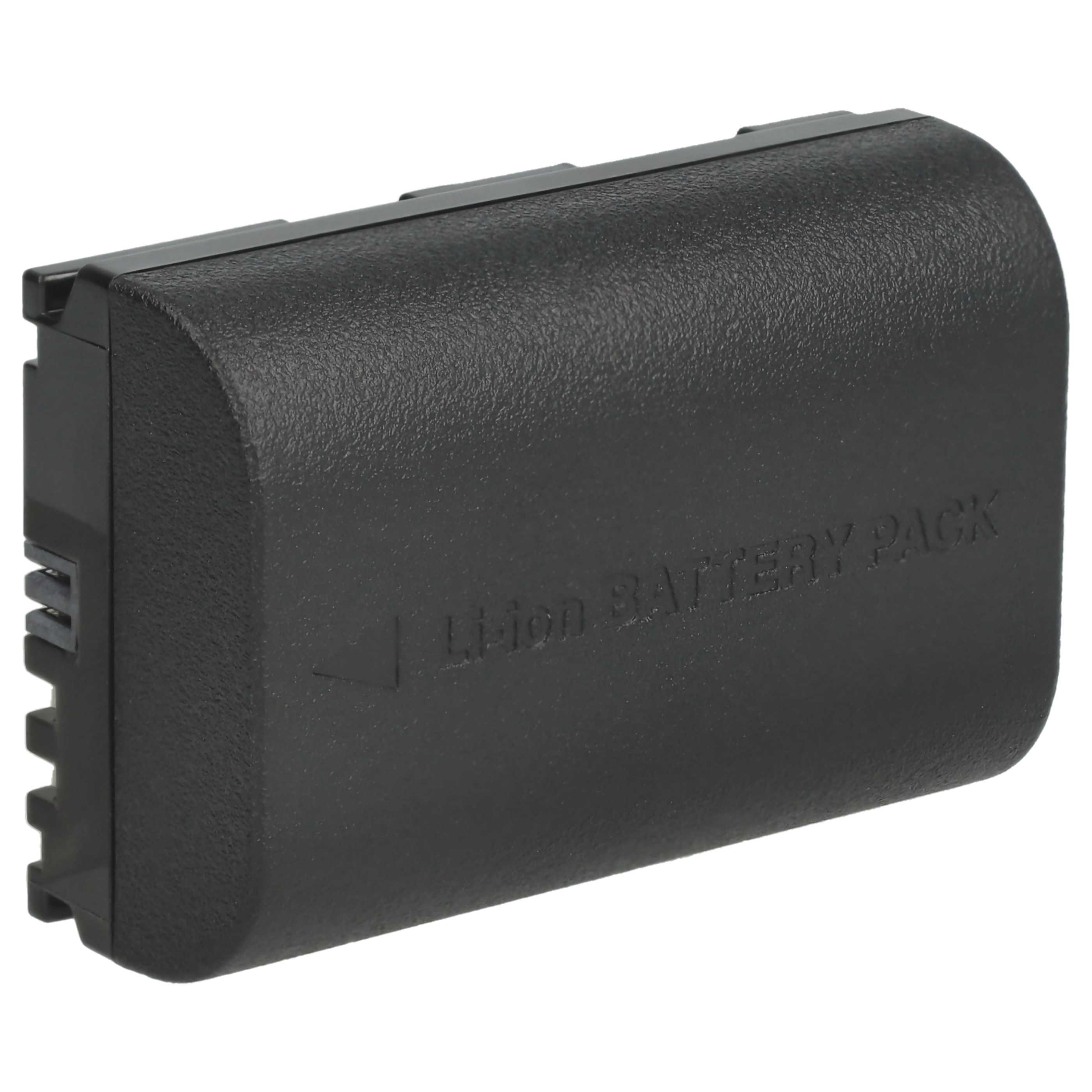2x Battery replaces Canon LP-E6, LP-E6NH - 1600mAh, 7.2V, Li-Ion