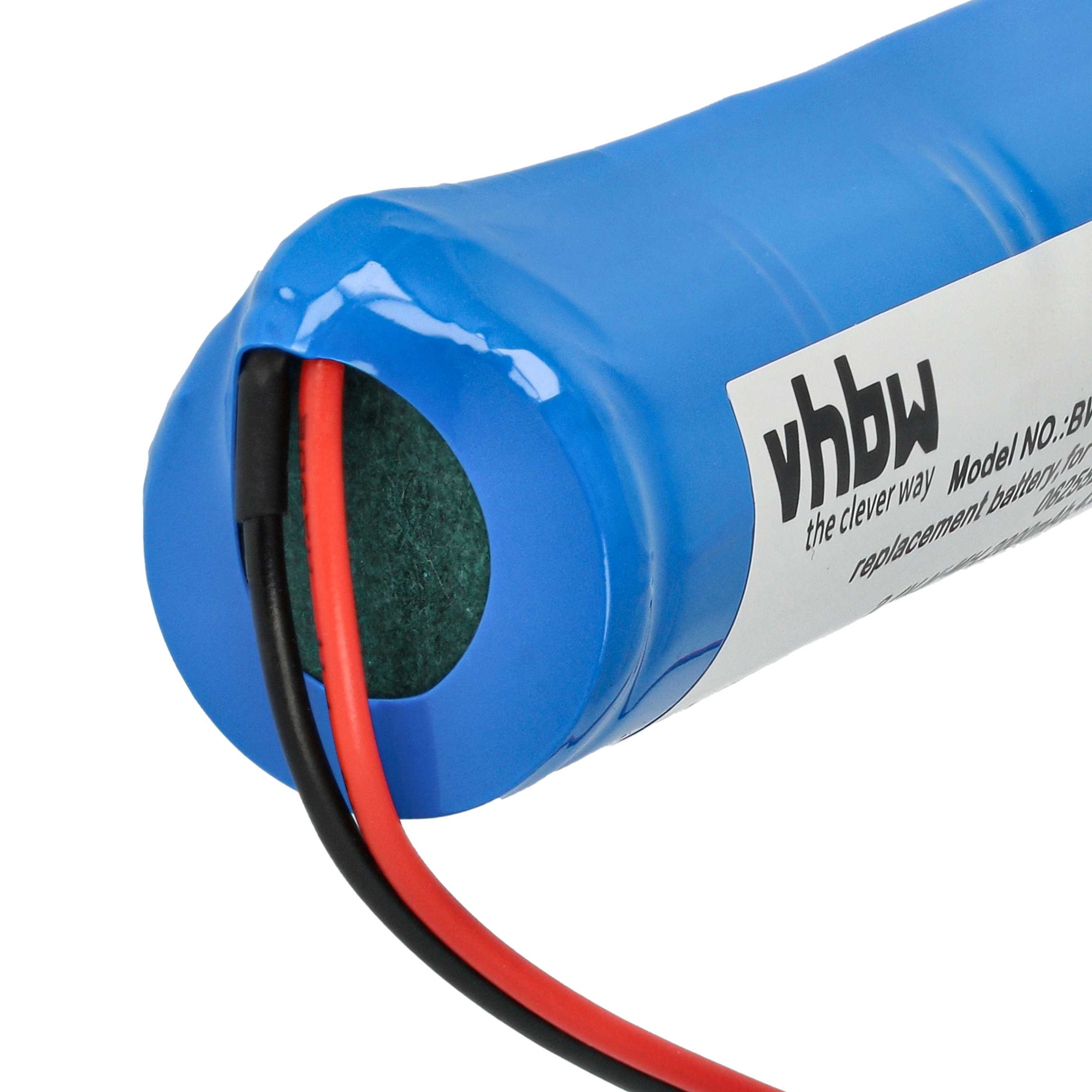 Fluchtweg-Akku (5 Stück) als Ersatz für Legrand 062552, 062526, 805809, 061092 für Legrand - 2000mAh 2,4V NiMH