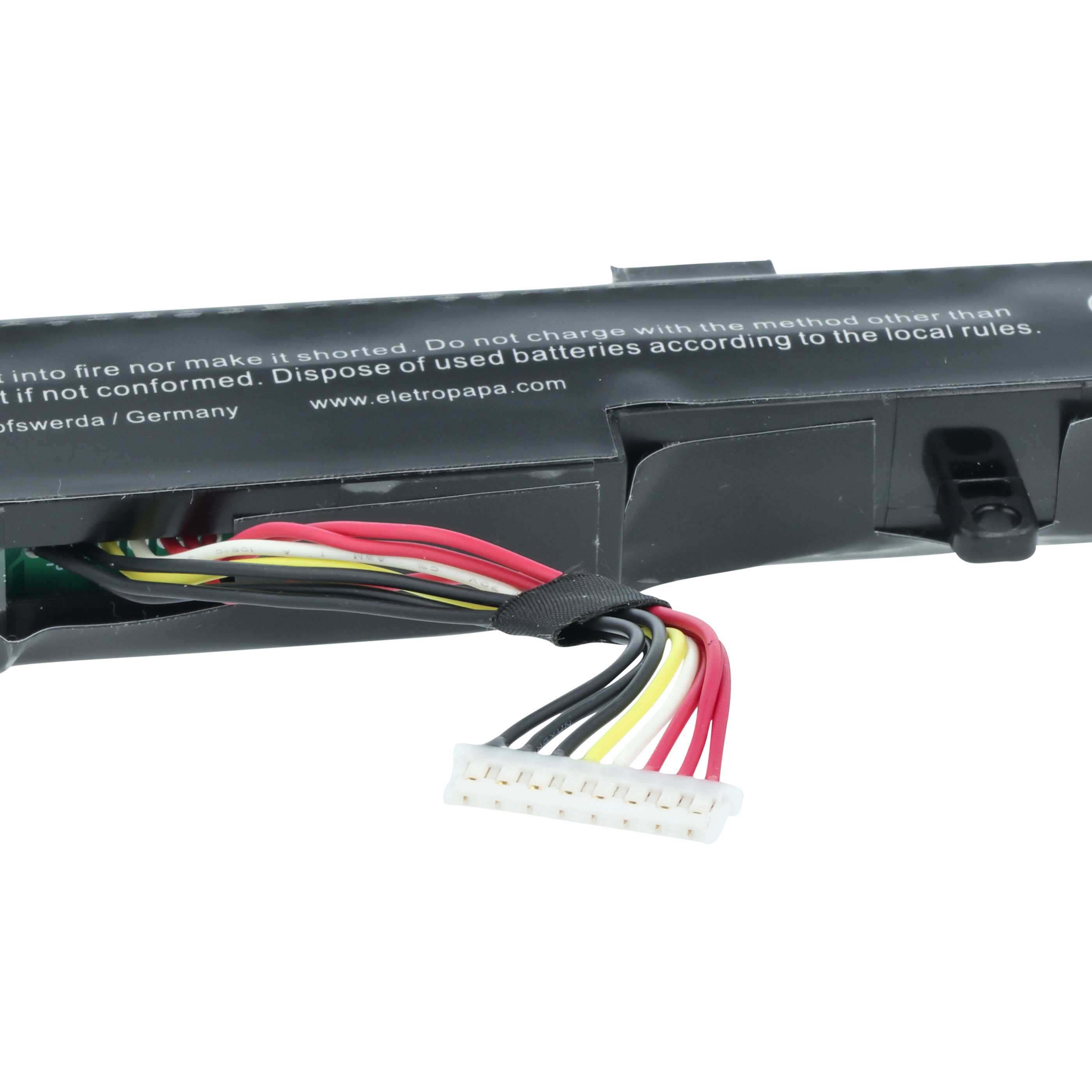 Batteria sostituisce Asus 0B110-00220000, 0B110-00220100 per notebook - 2950mAh 14,8V Li-Ion nero