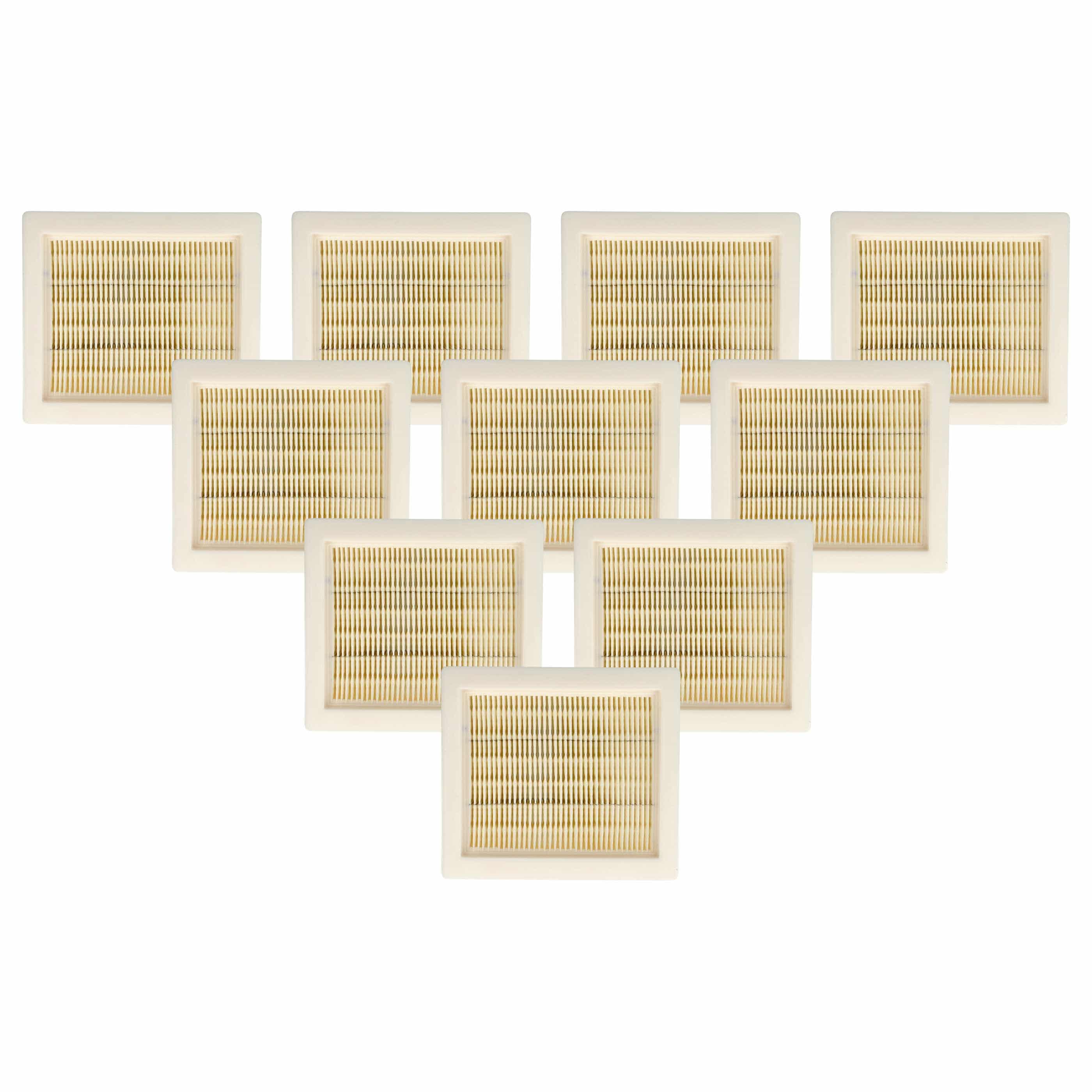10x Filtr do odkurzacza Würth zamiennik Hilti VC 5, VC 75-1, 2192229 - filtr płaski