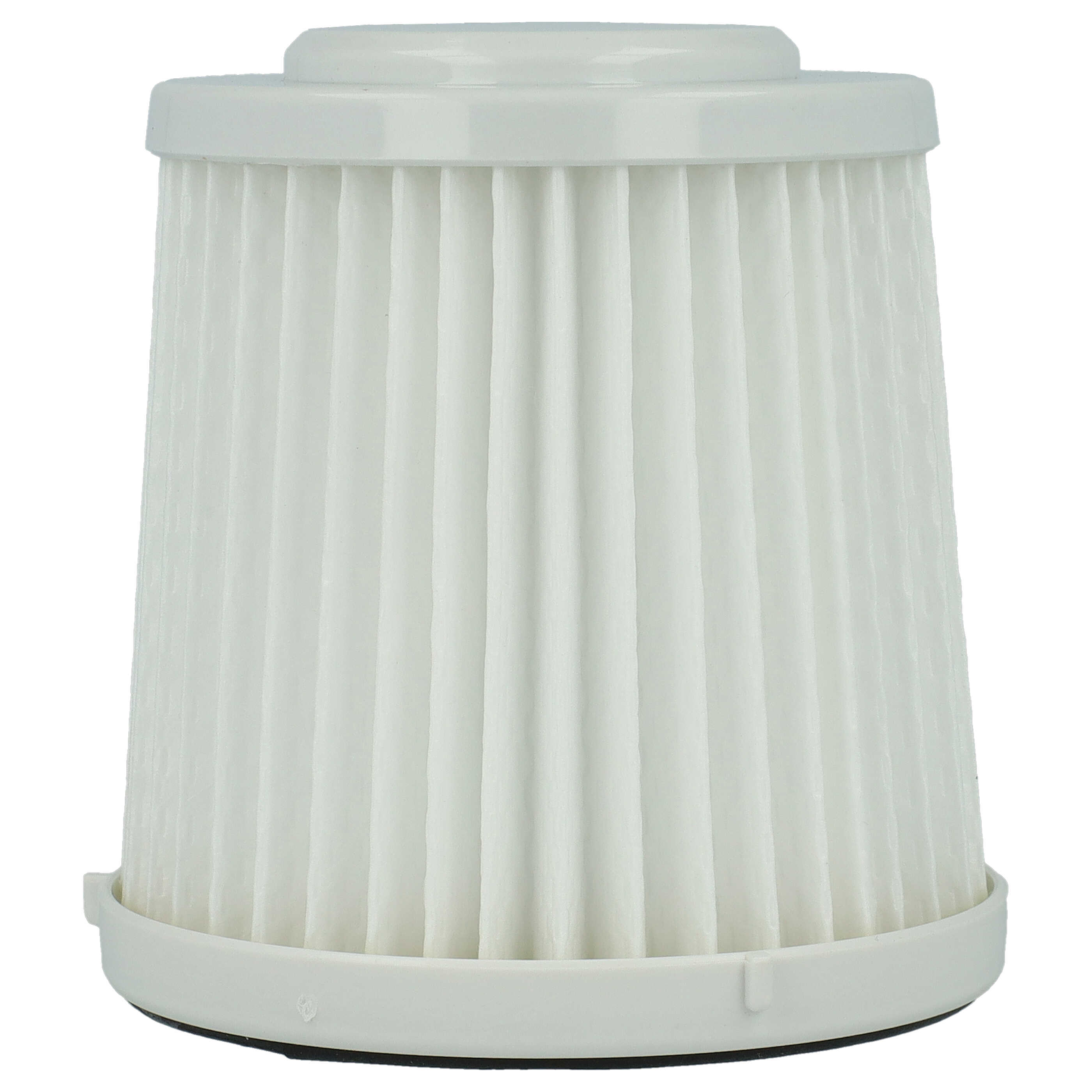 2x Filterfilter replaces Black & Decker FVF100 for Black & Decker Vacuum Cleaner, black / white