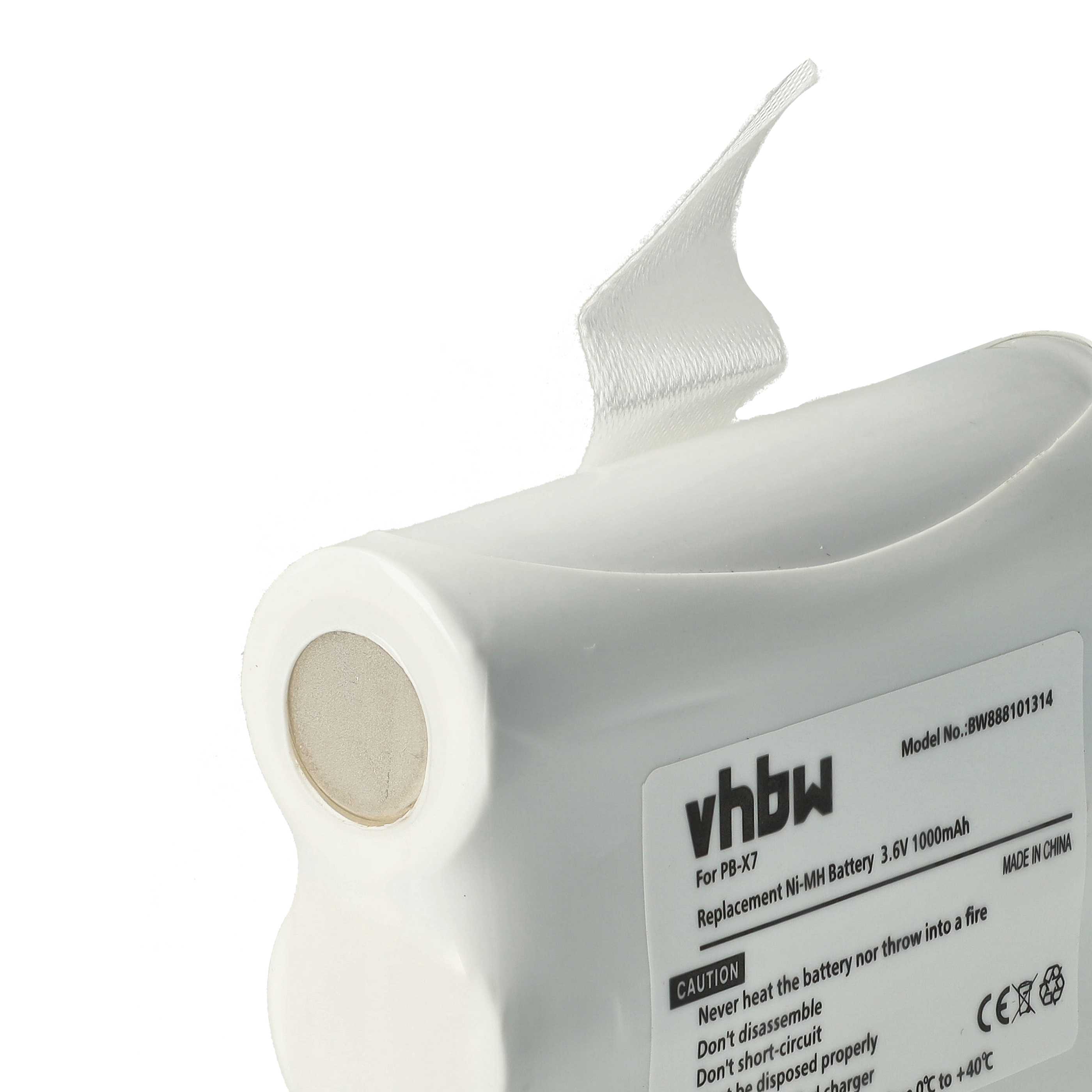 Radio Battery replaces Midland PB-X7 - 1000 mAh 3.6 V NiMH