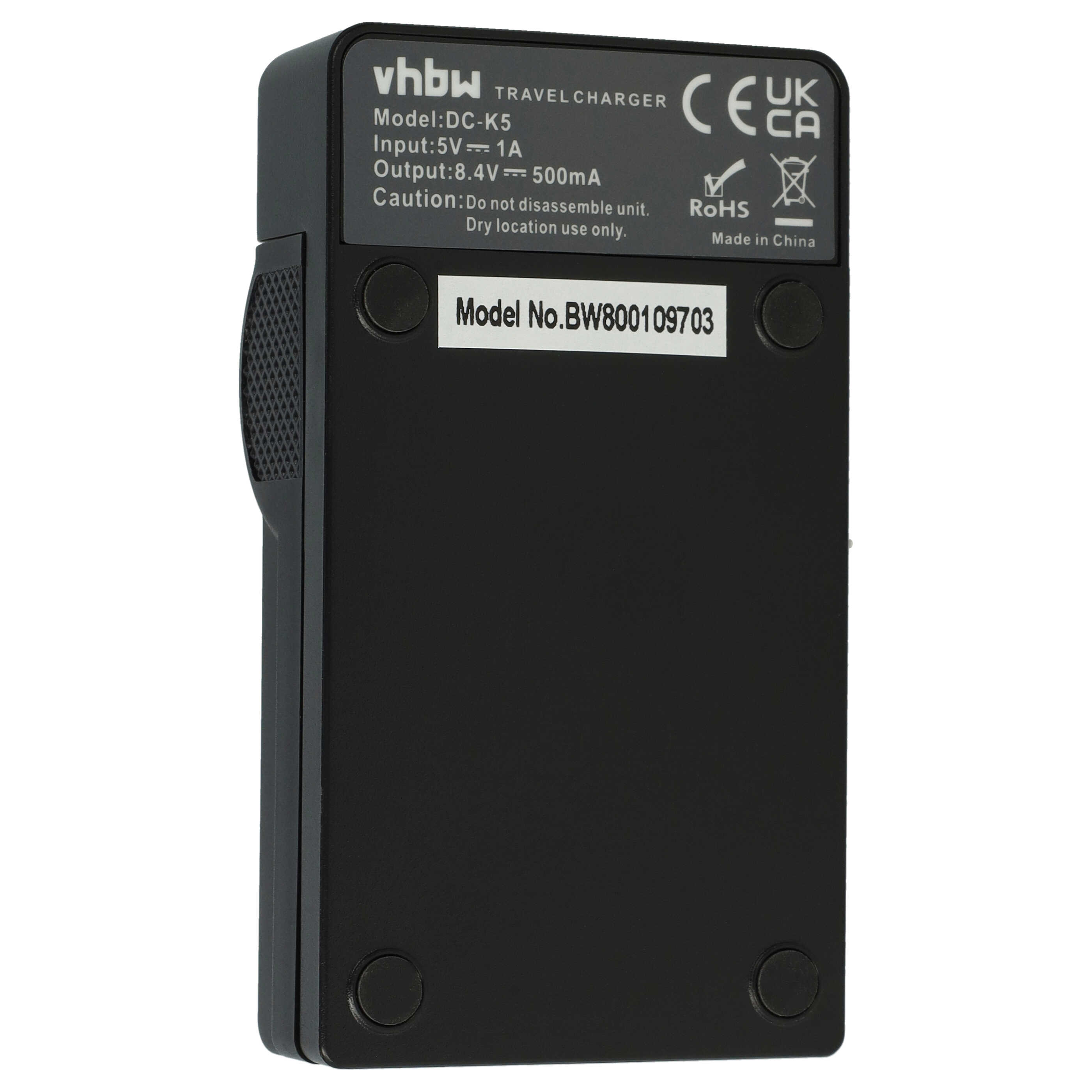 Battery Charger suitable for Canon NB-2L Camera etc. - 0.5 A, 8.4 V