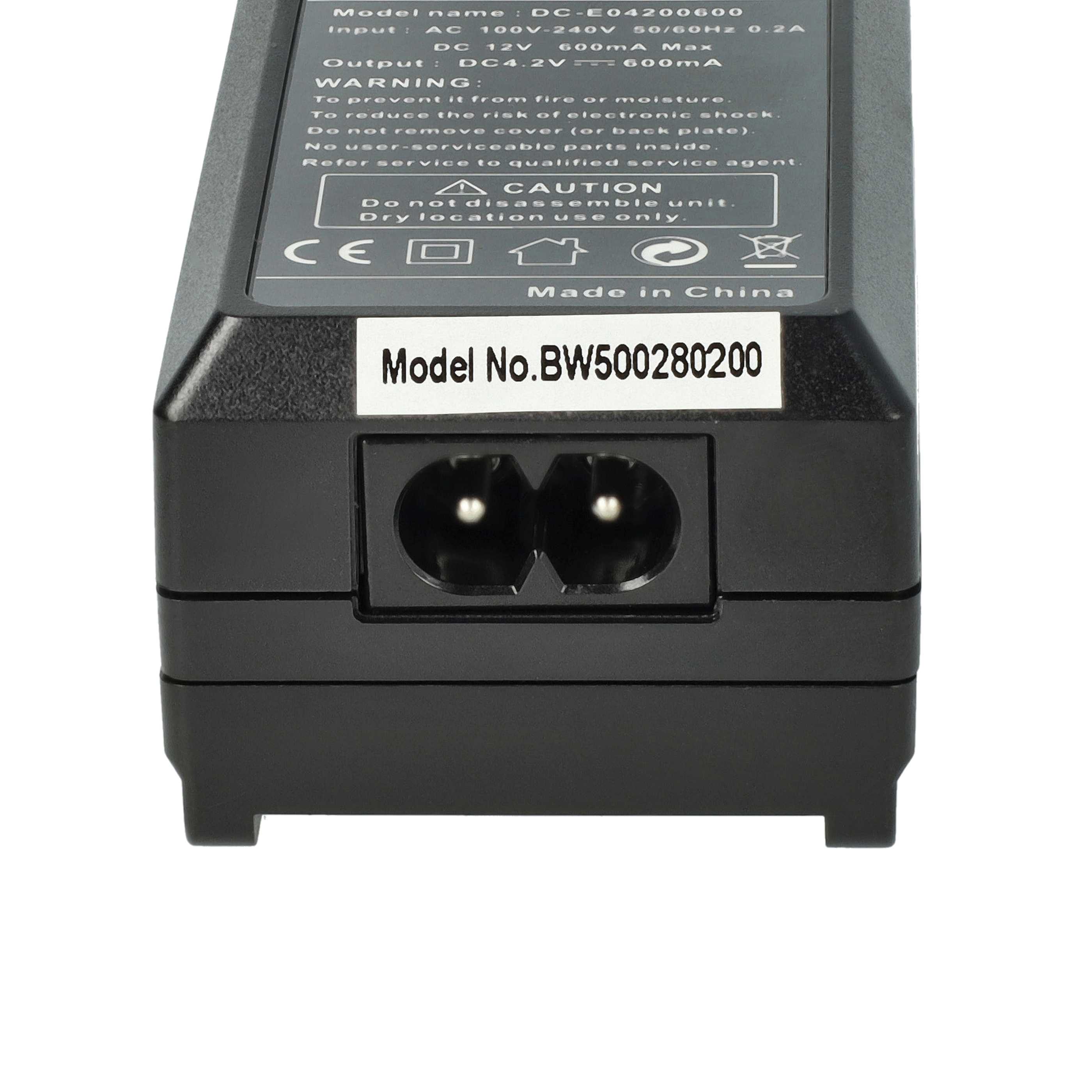 Battery Charger suitable for Praktica, Hitachi, Kodak, Aigo Digital Camera etc. - 0.6 A, 4.2 V