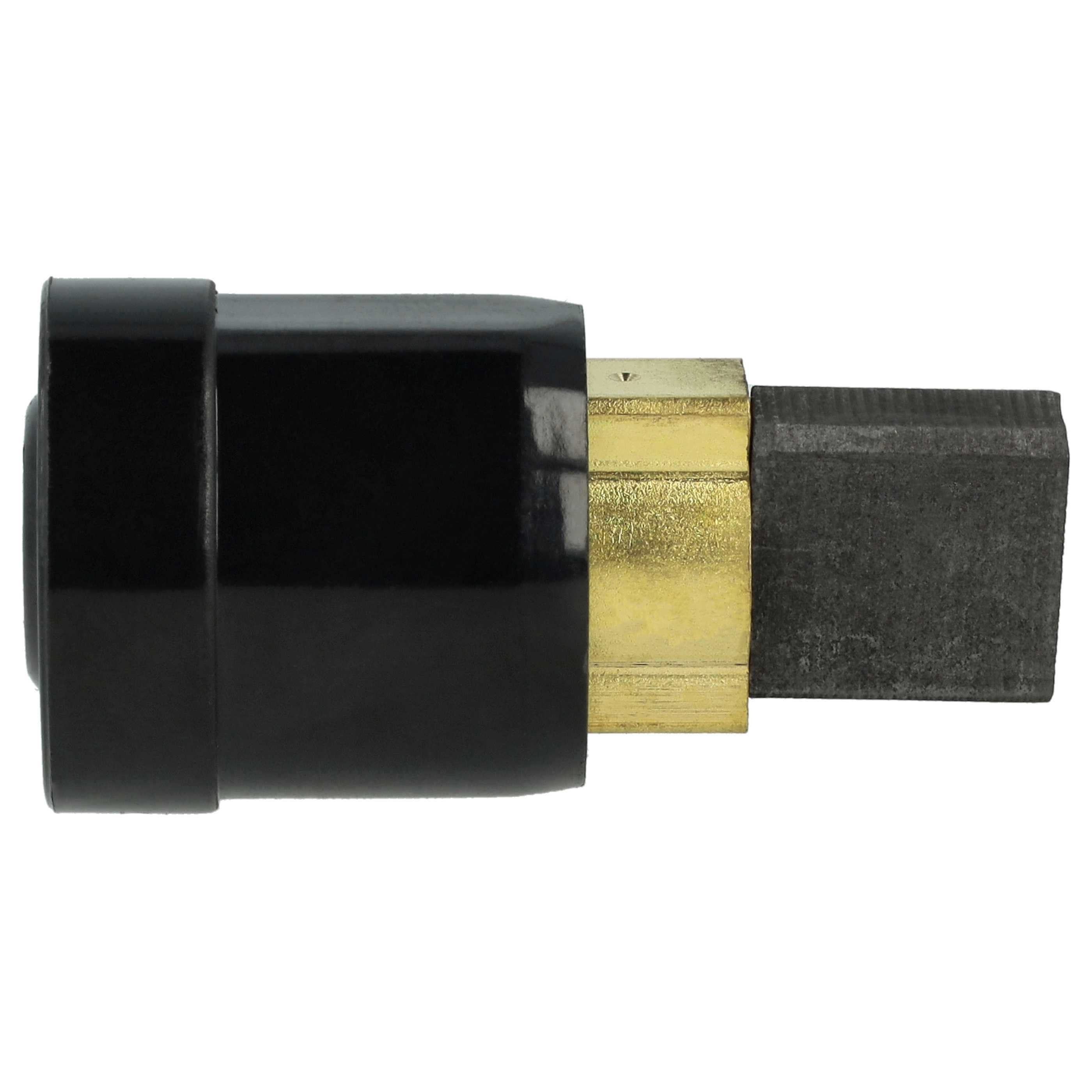2x Kohlebürste als Ersatz für Rems 4039976120388, 562212R220 für Elektrowerkzeug - 6,3 x 14,2 x 15mm