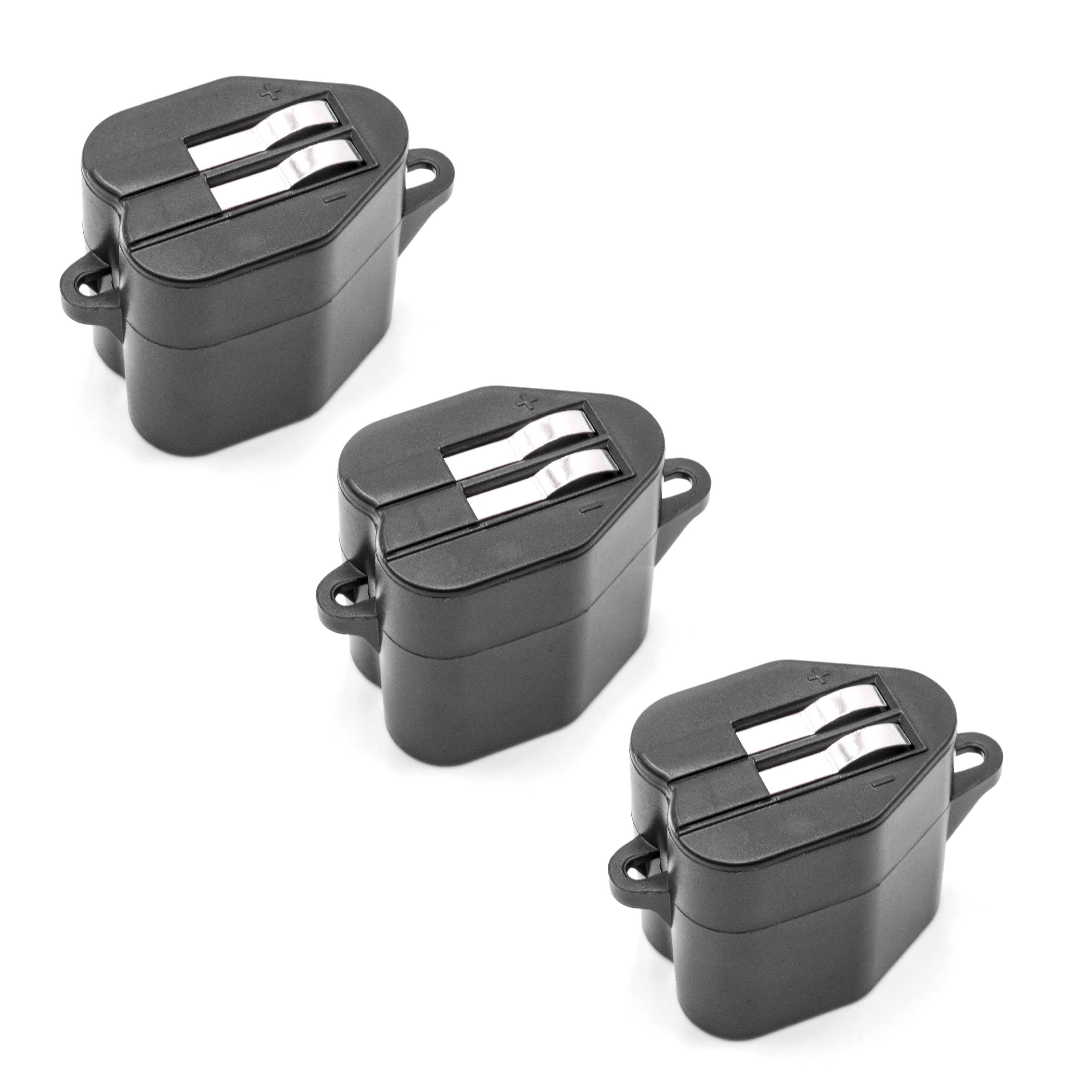 3x Battery replaces 2.891-029.0 for Kärcher etc. 2000mAh, 6V, NiMH