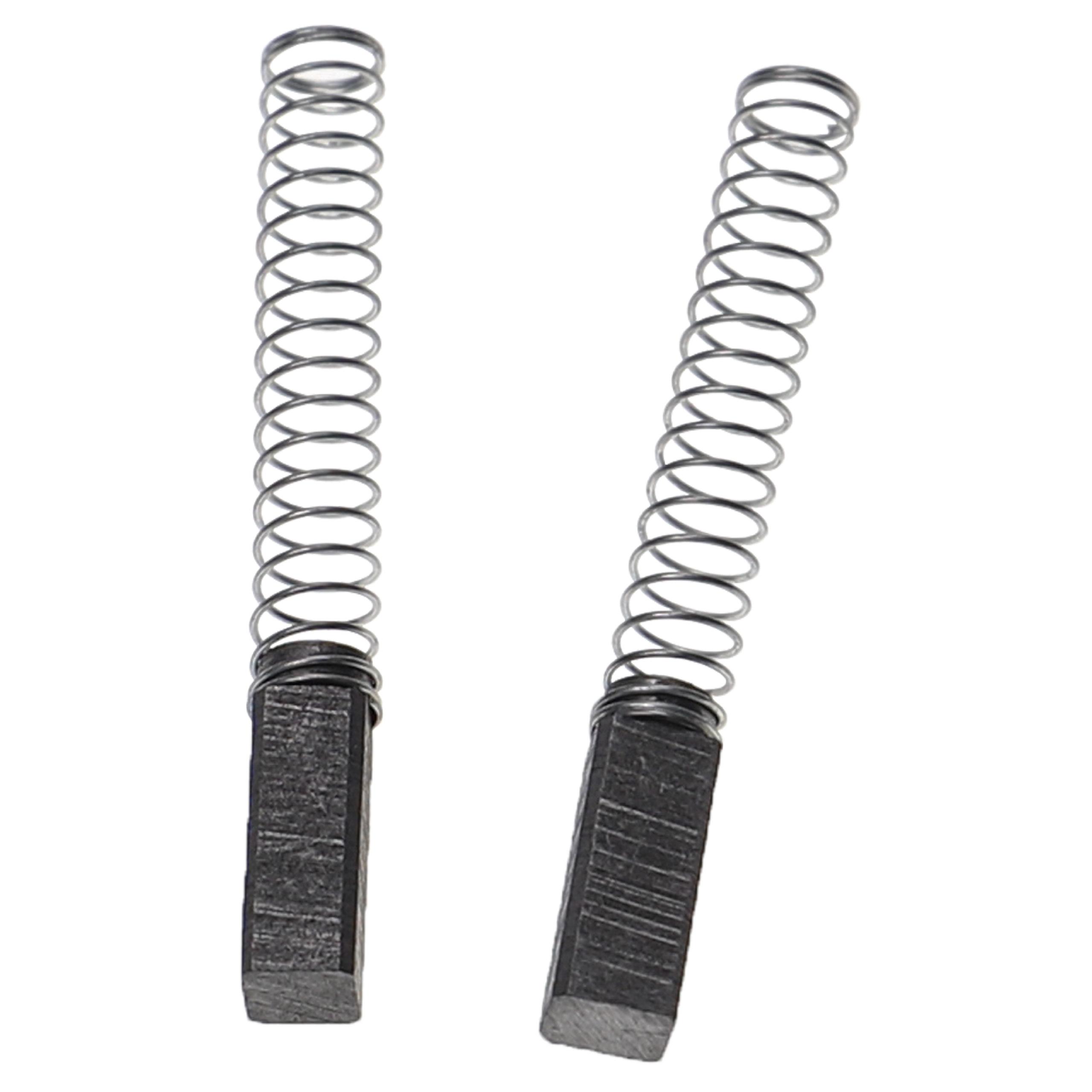 2x escobilla de carbón compatible con Vorwerk ET21 aspiradora - 4,5 x 5 x 14 mm