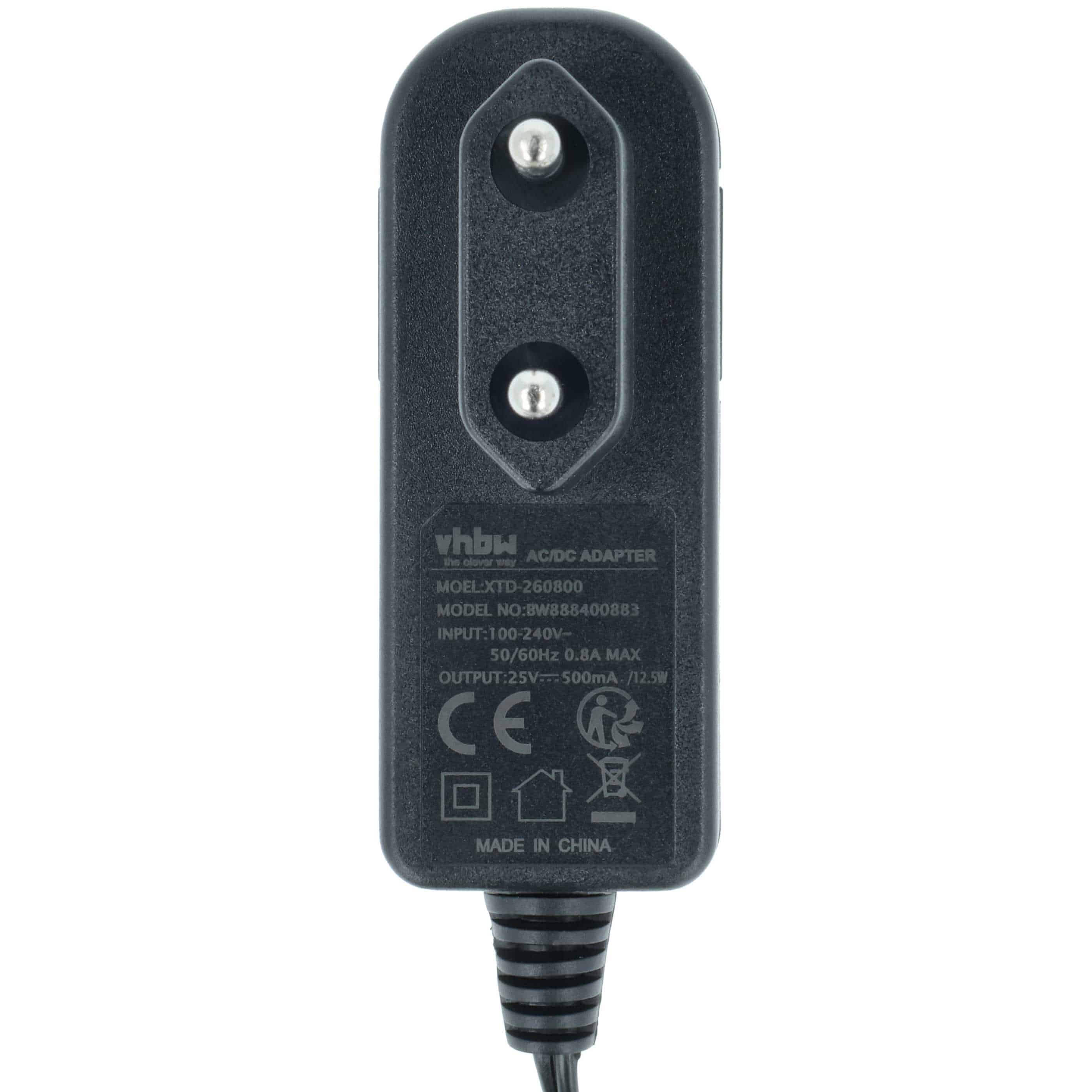 Charger replaces Philips ZD12D250050EU, CP0662/01, 300000517611 for Philips Handheld, Cordless Vacuum Cleaner
