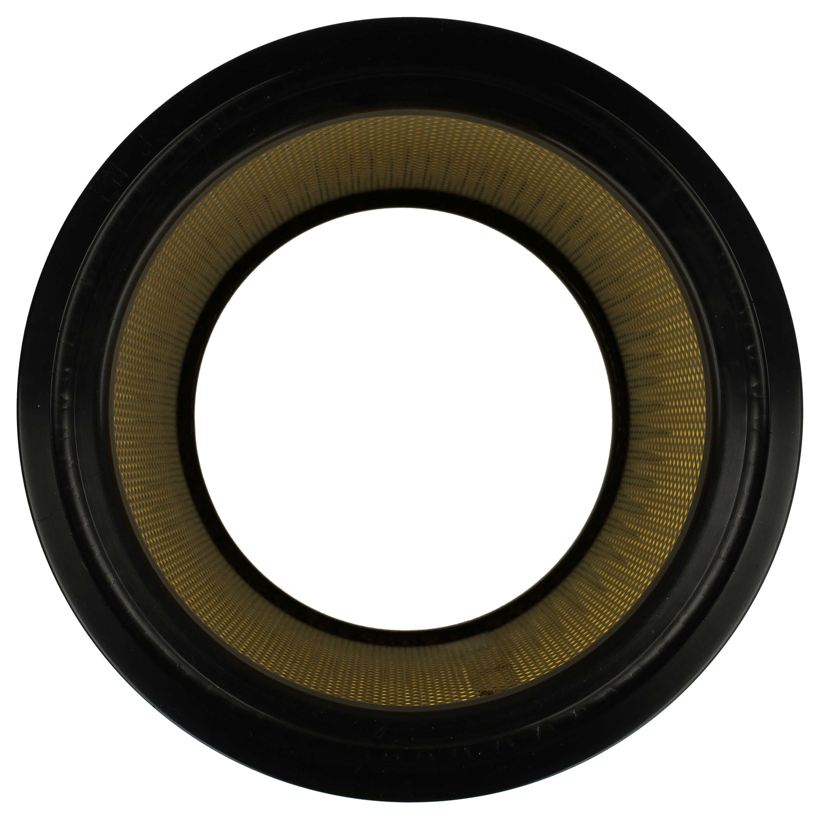 Filtro reemplaza Hikoki Hitachi 750435, 710060 para aspiradora Hikoki Hitachi filtro plisado, negro / amarillo