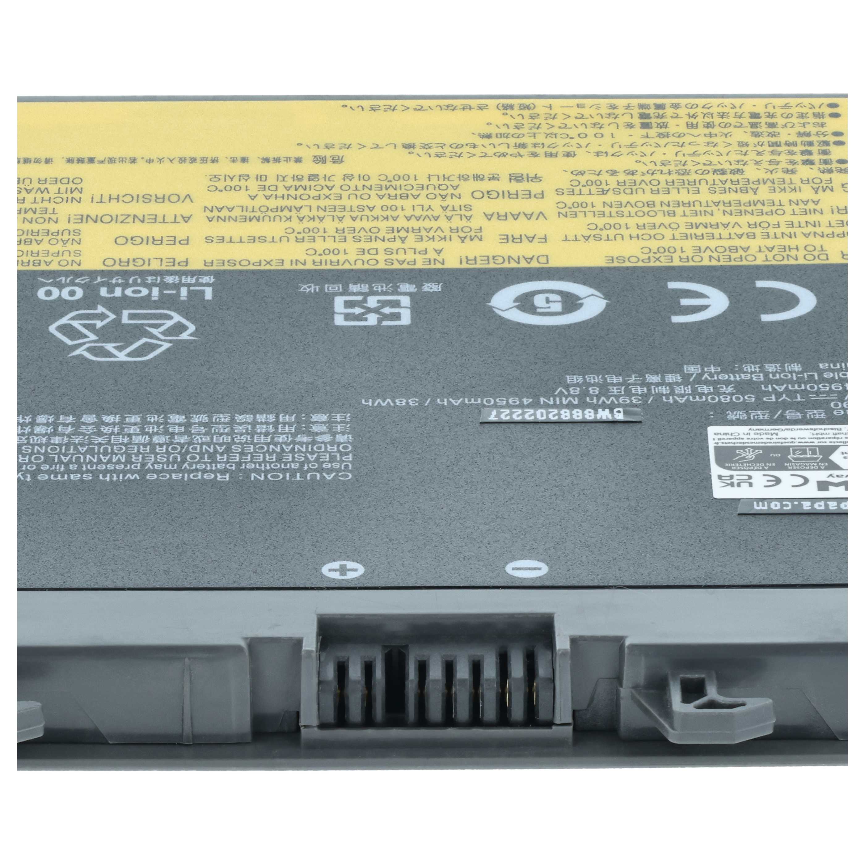 Akumulator do laptopa zamiennik Lenovo 5B10P98184, 5B10P98186, 5B10P98182, 5B10P98183 - 4800 mAh 7,72 V Li-Ion
