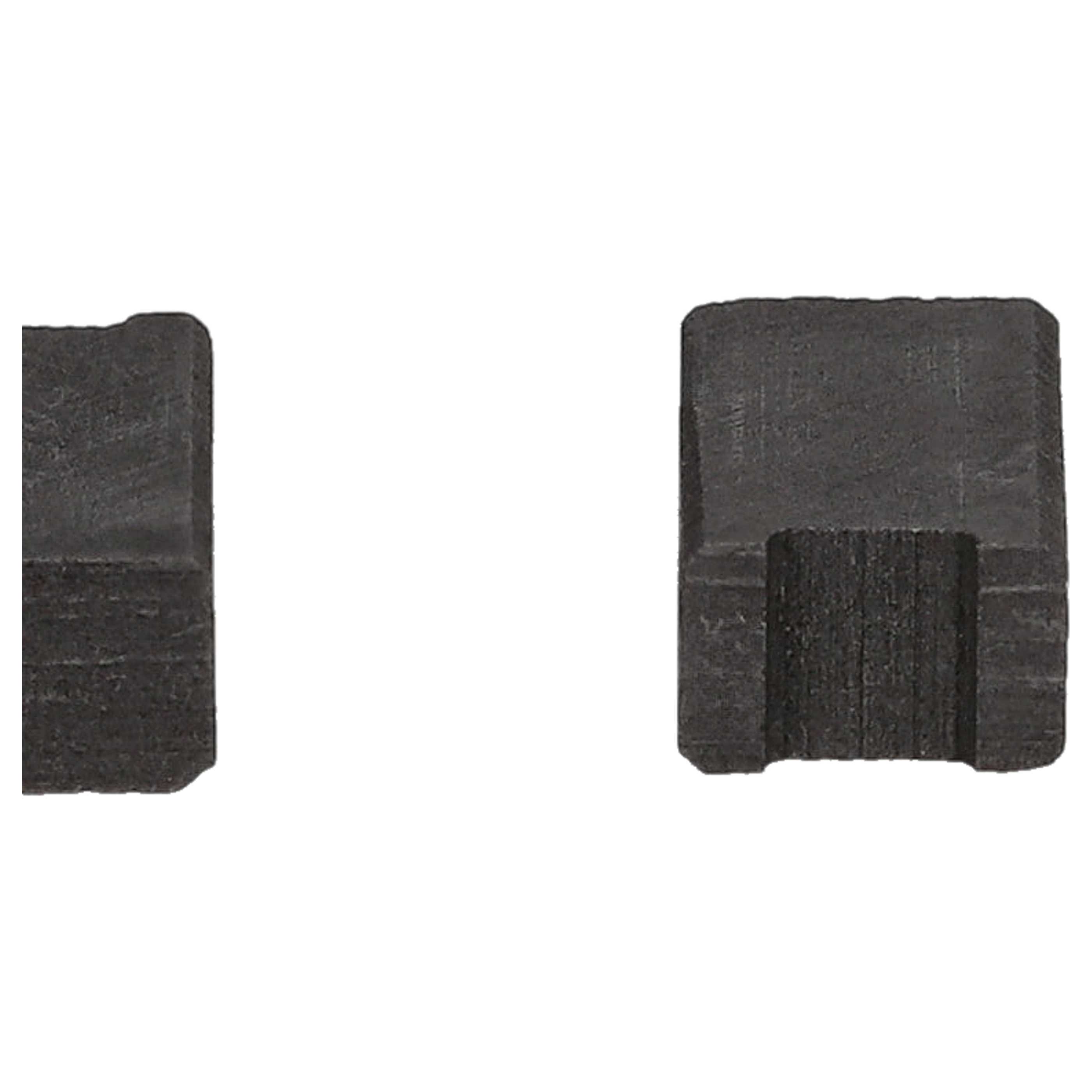 4x Carbon Brush Suitable for Bosch Electric Power Tool - 4 x 6 x 10 + 4 x 6 x 9.15 mm