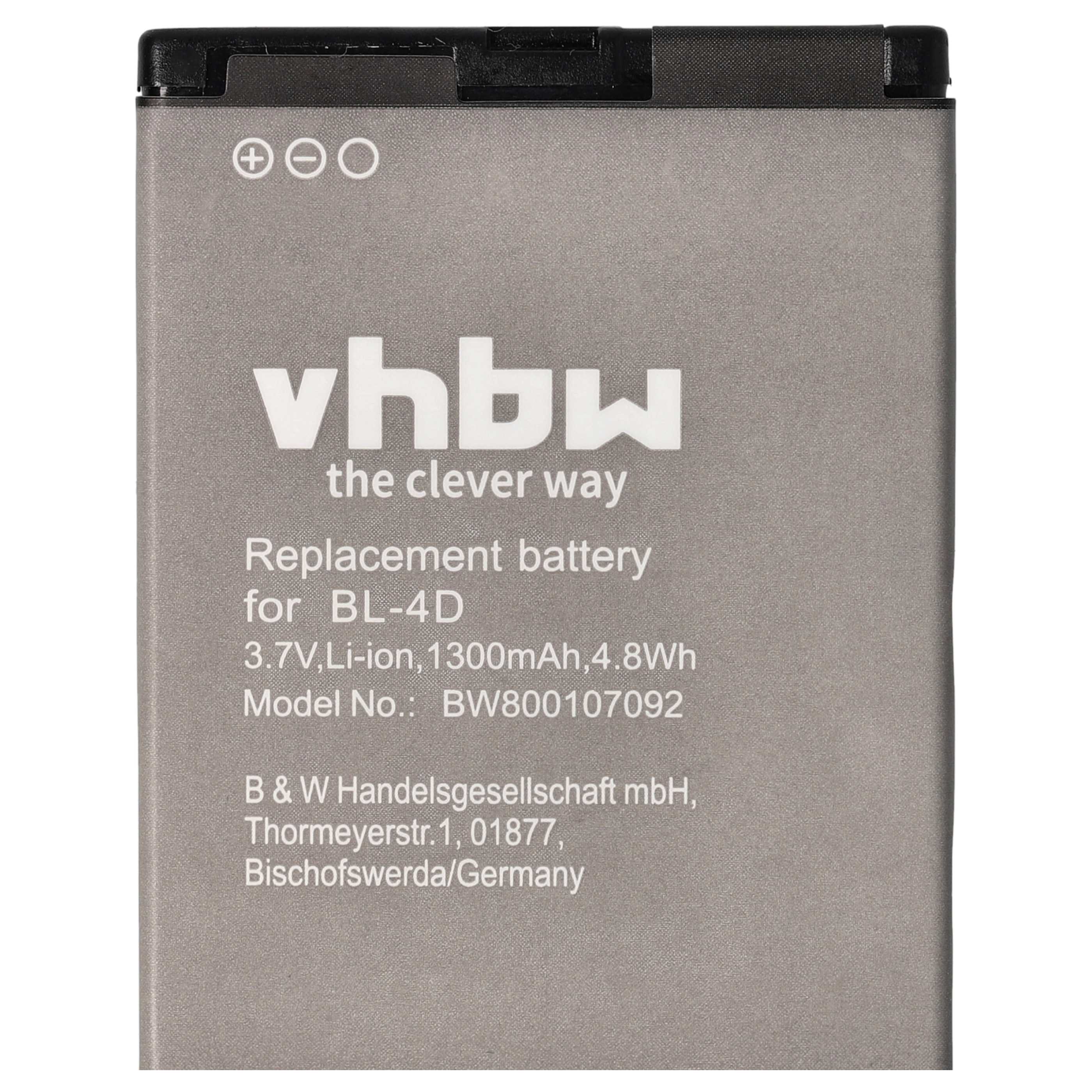 Akumulator do telefonu smartfona zamiennik Doro RCB571 - 1300 mAh 3,7 V Li-Ion