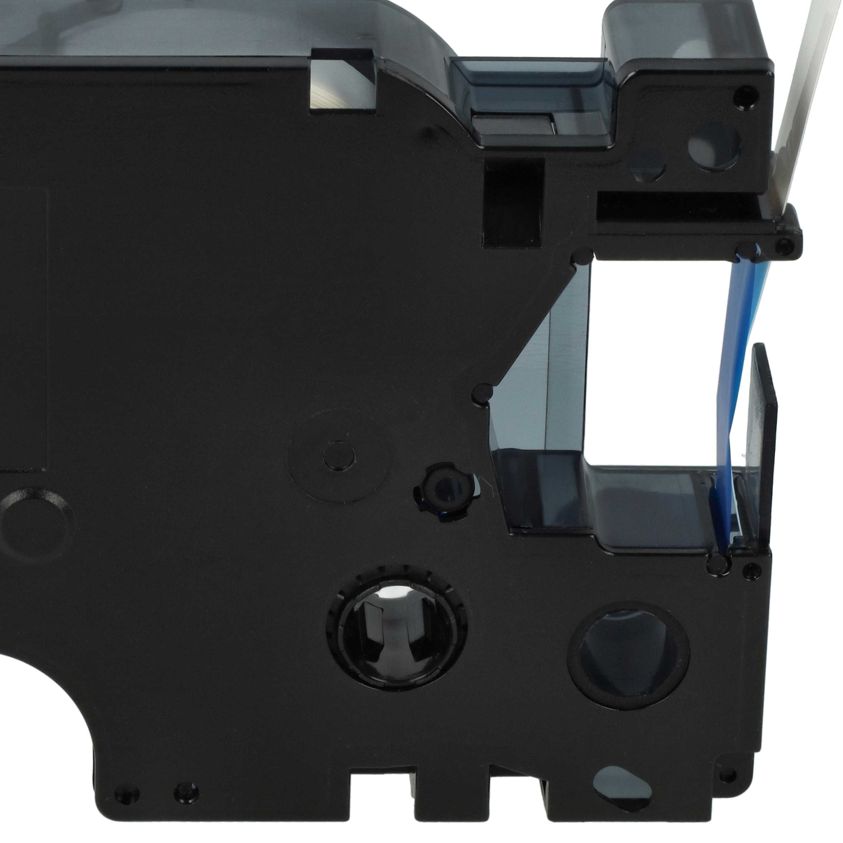 Label Tape replaces Dymo D1, 40914 - 9 mm Blue to White