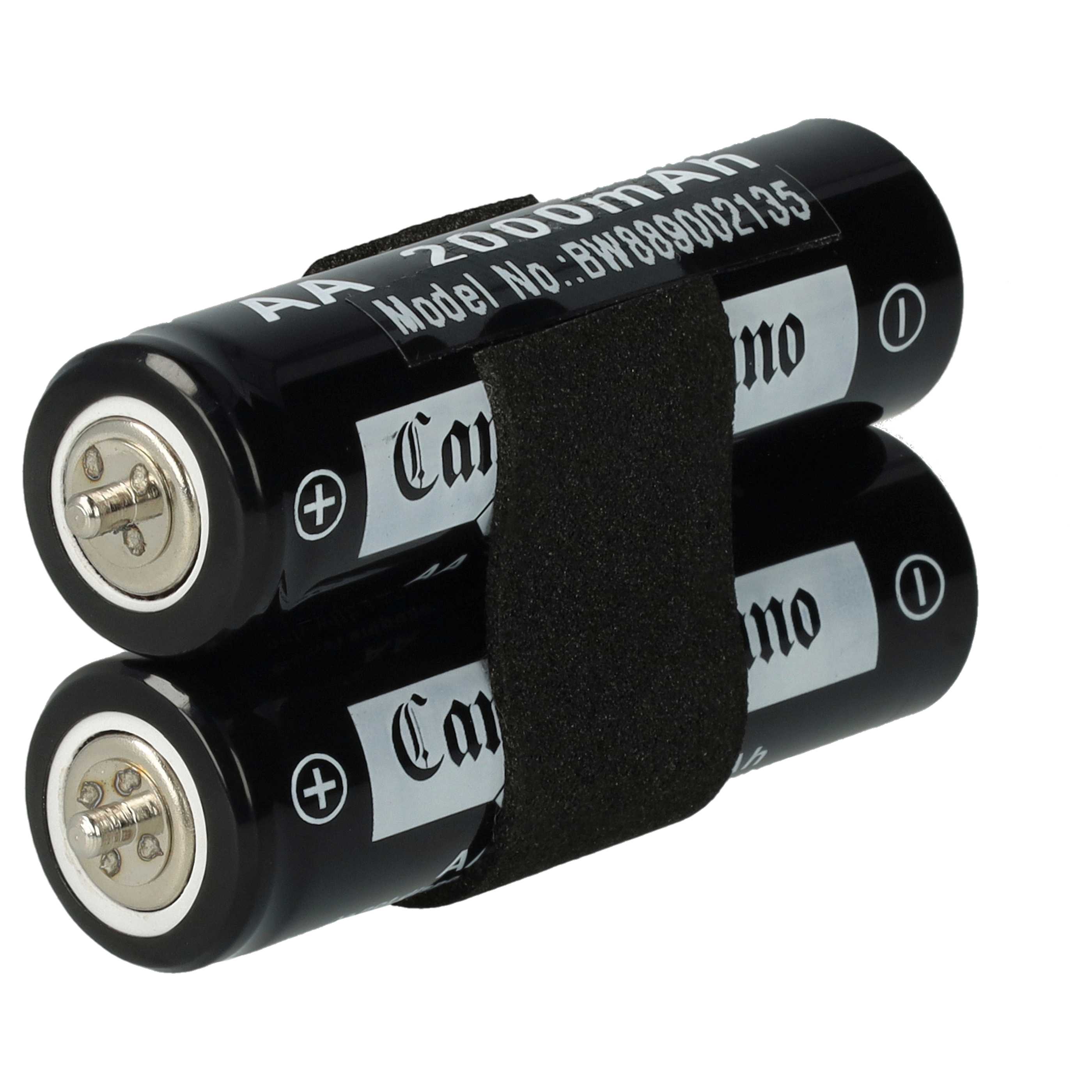 Electric Razor Battery Replacement for Panasonic WER154L2504, WER160L2504, WER1511L2508 - 2000 mAh 1.2 V NiMH