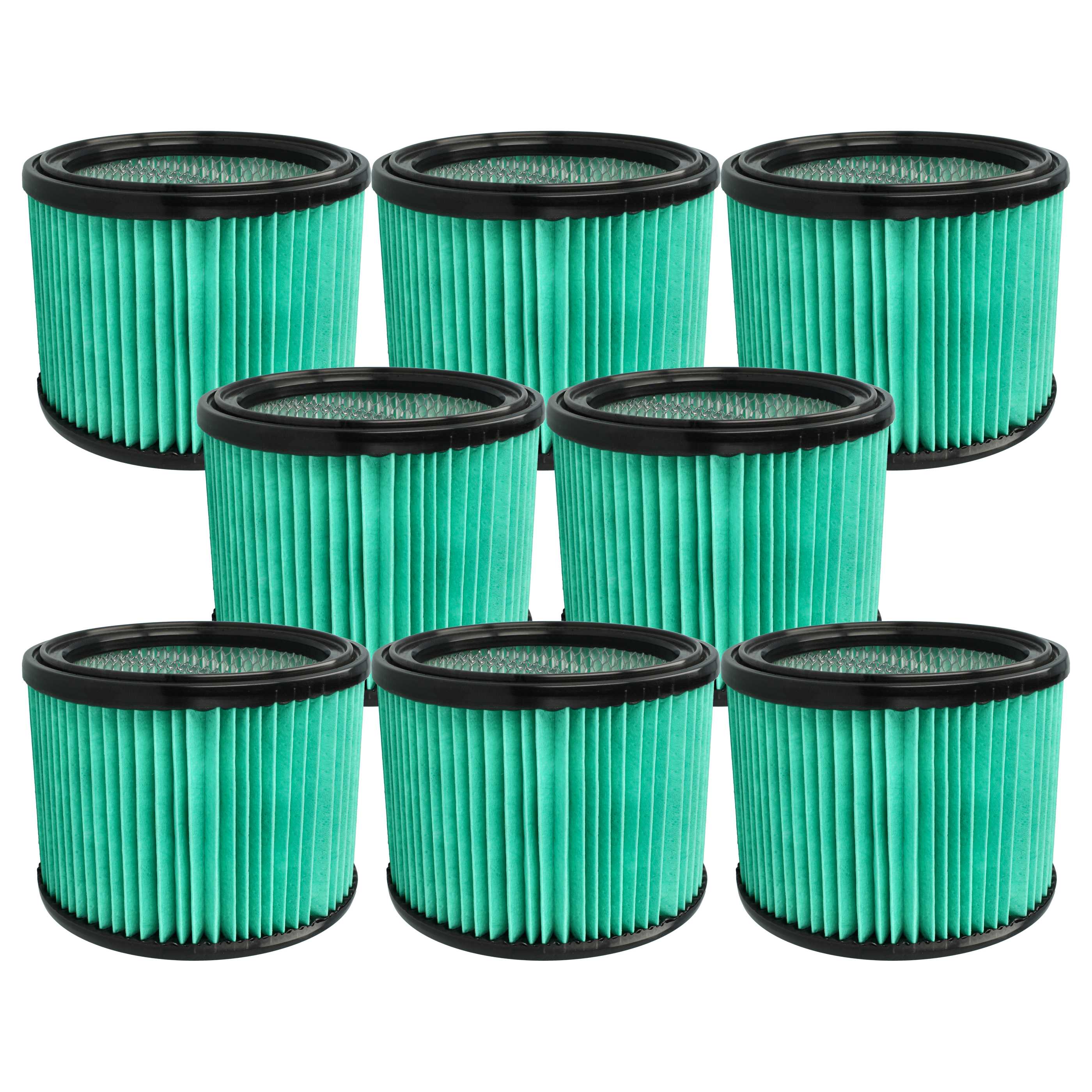 8x Filter replaces Bosch 2608000699 for Bosch Vacuum Cleaner, filter class H11