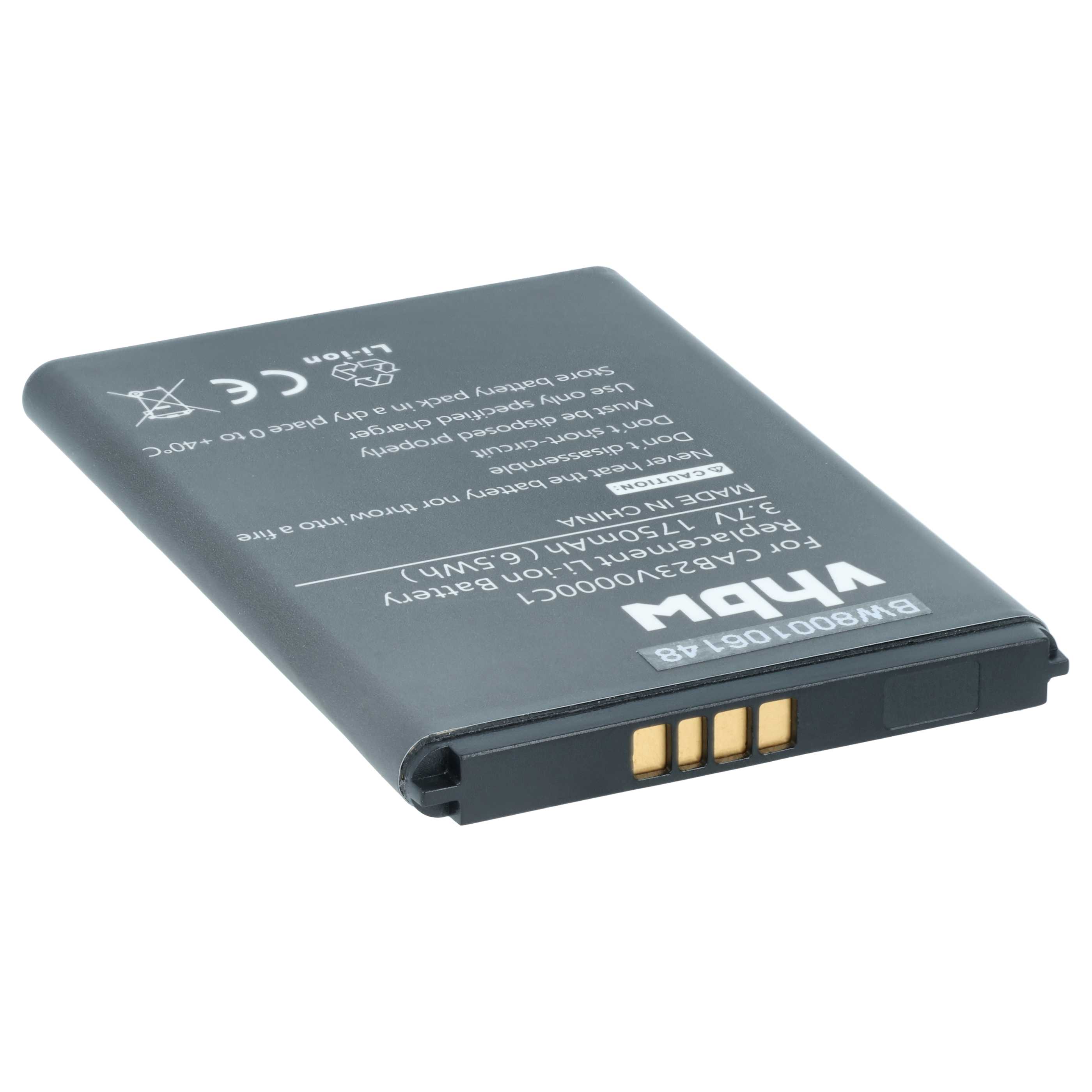 Router-Akku als Ersatz für Alcatel CAB23V0000C1 für Alcatel - 1750mAh 3,7V Li-Ion