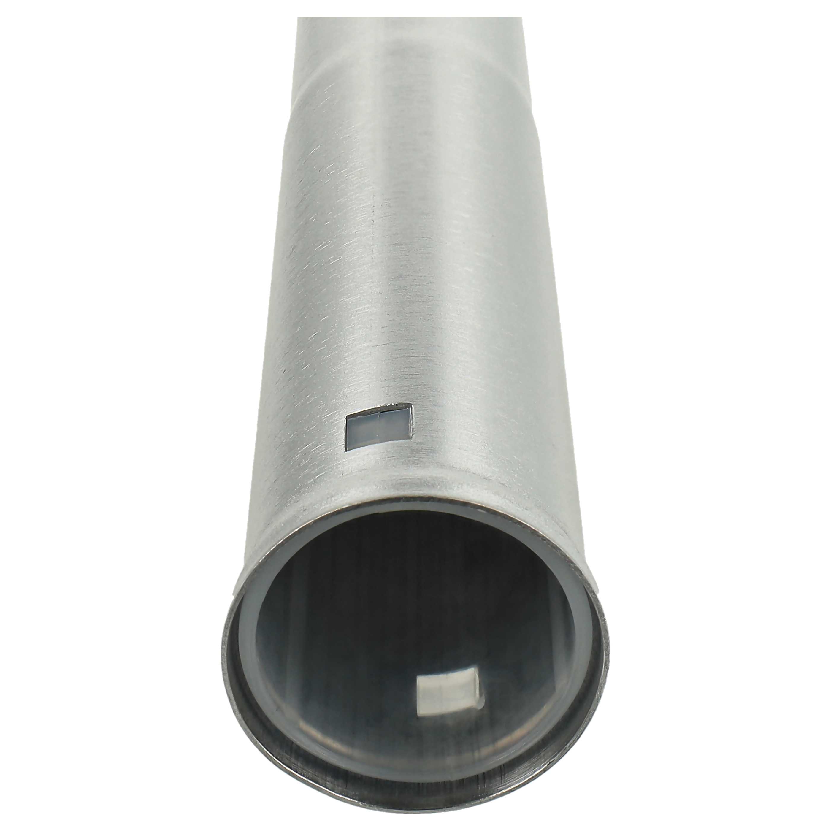 2x Tube replaces Nilfisk 107403804 for Lux Vacuum Cleaner etc. - 60cm - 94cm, black / silver
