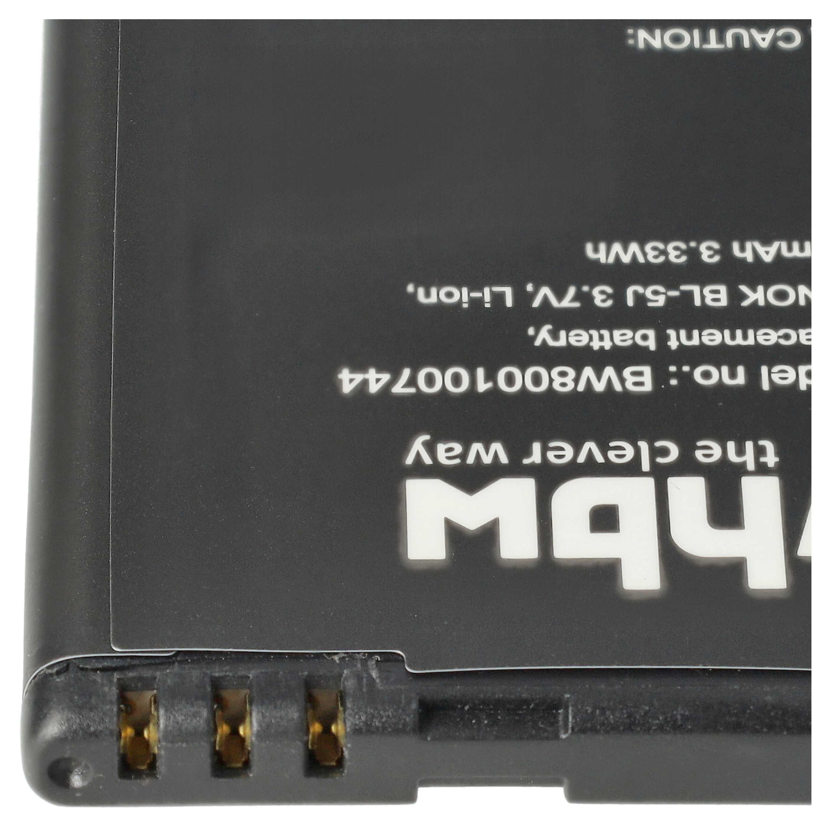 Akumulator do telefonu smartfona zamiennik Doro RCB01 - 900 mAh 3,7 V Li-Ion