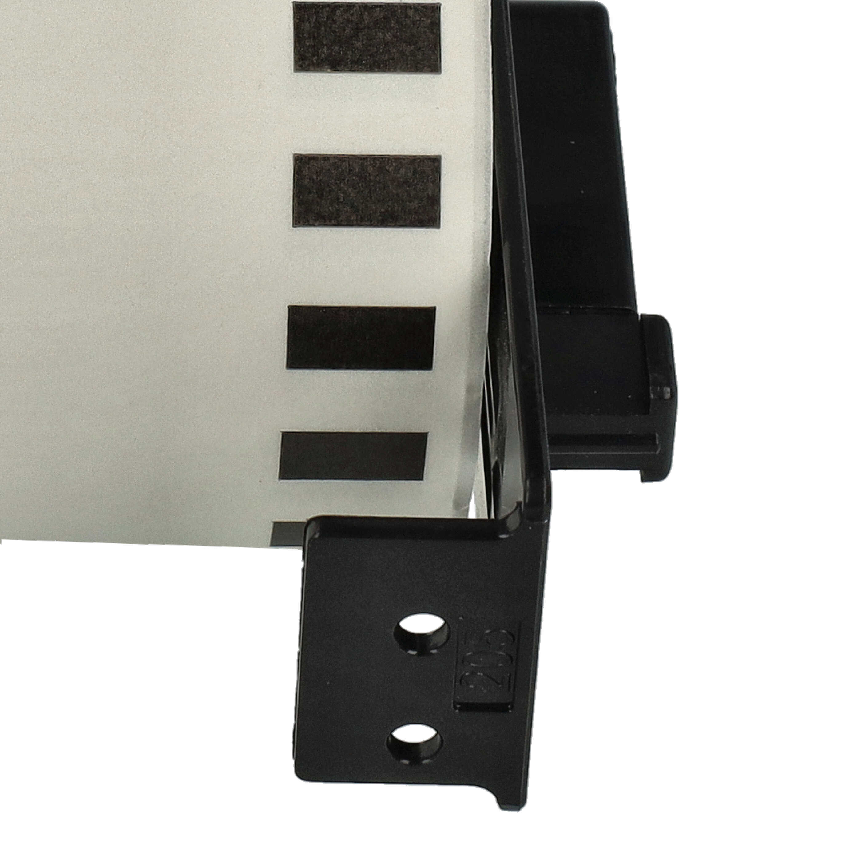 3x Label Roll replaces Brother DK-22212 for Labeller - 62 mm x 15.24 m + Holder