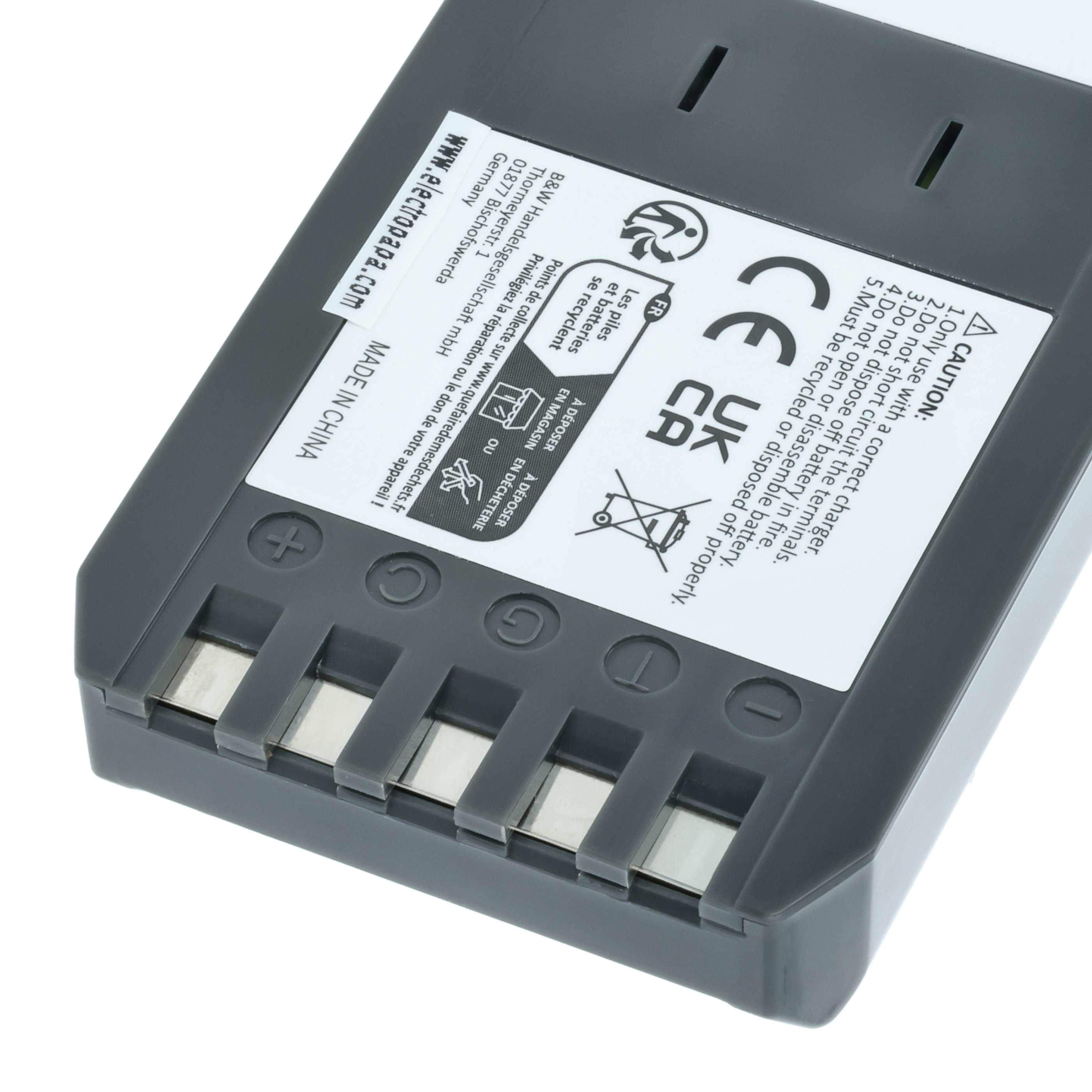 Messtechnik-Akku als Ersatz für Fluke BP7235, 668225, 116-066 für Fluke - 2500mAh 7,2V NiMH