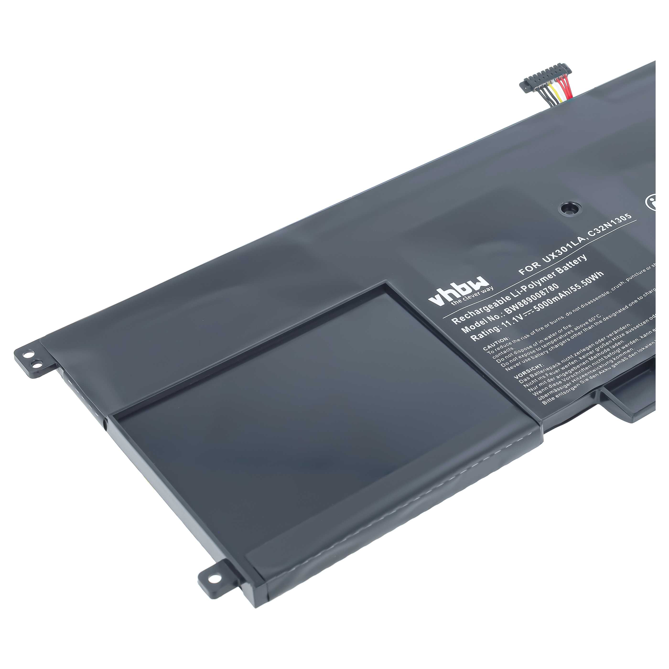 Notebook-Akku als Ersatz für Asus C32N1305, C32N-1305, 0B200-00540000 für Asus - 5000mAh 11,1V Li-Polymer