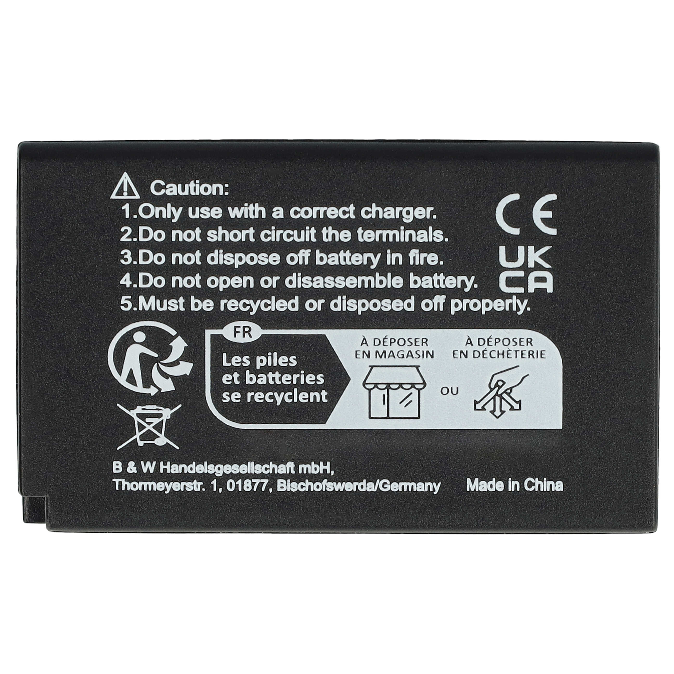 Akumulator do aparatu cyfrowego zamiennik Nikon EN-EL20, EN-EL20a - 850 mAh 7,4 V Li-Ion