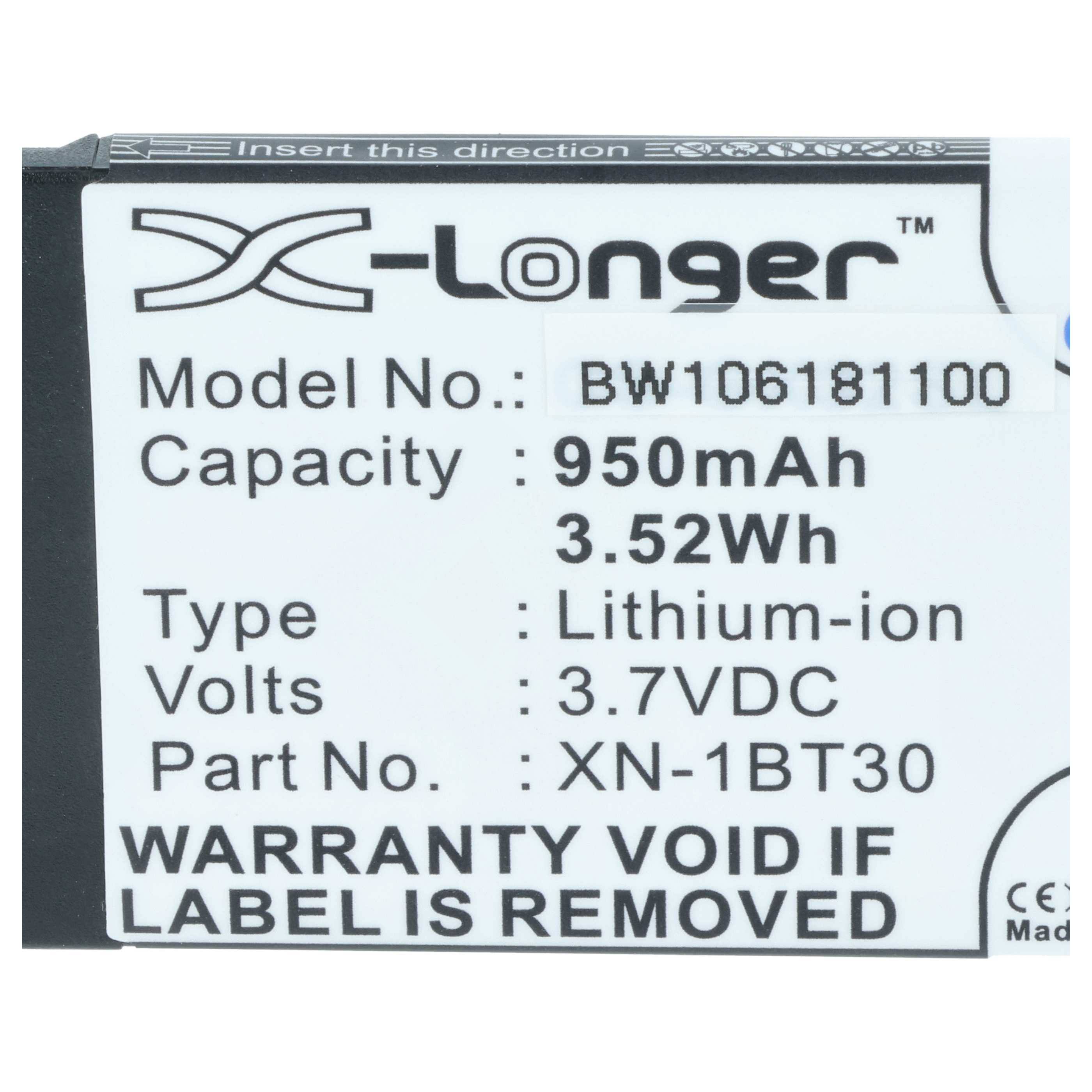 Akumulator do telefonu smartfona zamiennik Sharp XN-1BT30, CE-BL150 - 950 mAh 3,7 V Li-Ion