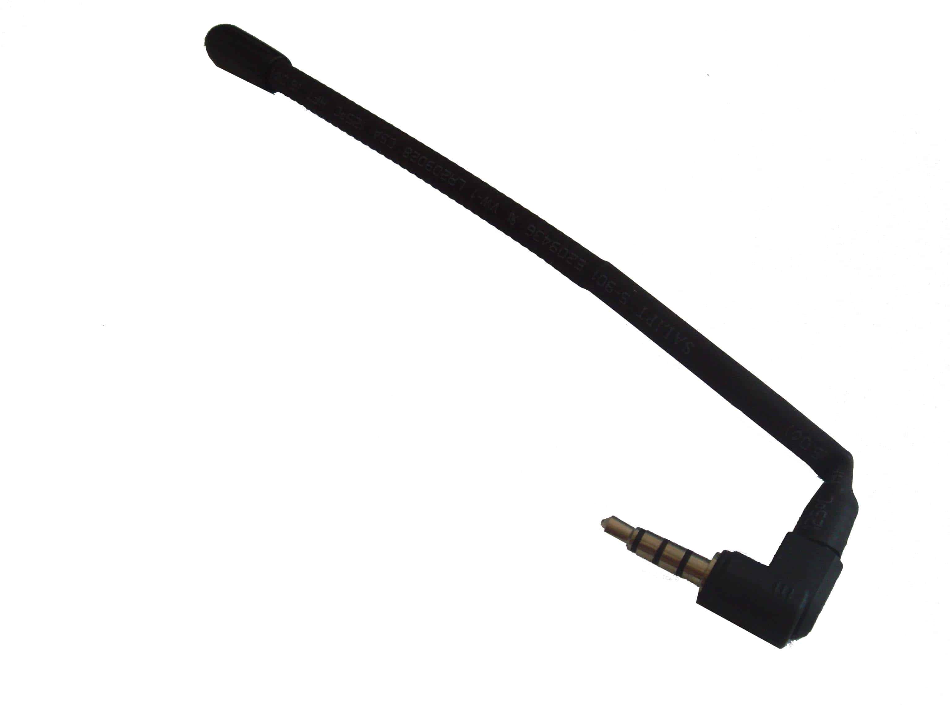 vhbw GPS Antenne passend für Blaupunkt Navi - TMC Antenne 180°, mit 3,5 mm Klinkenanschluss Schwarz