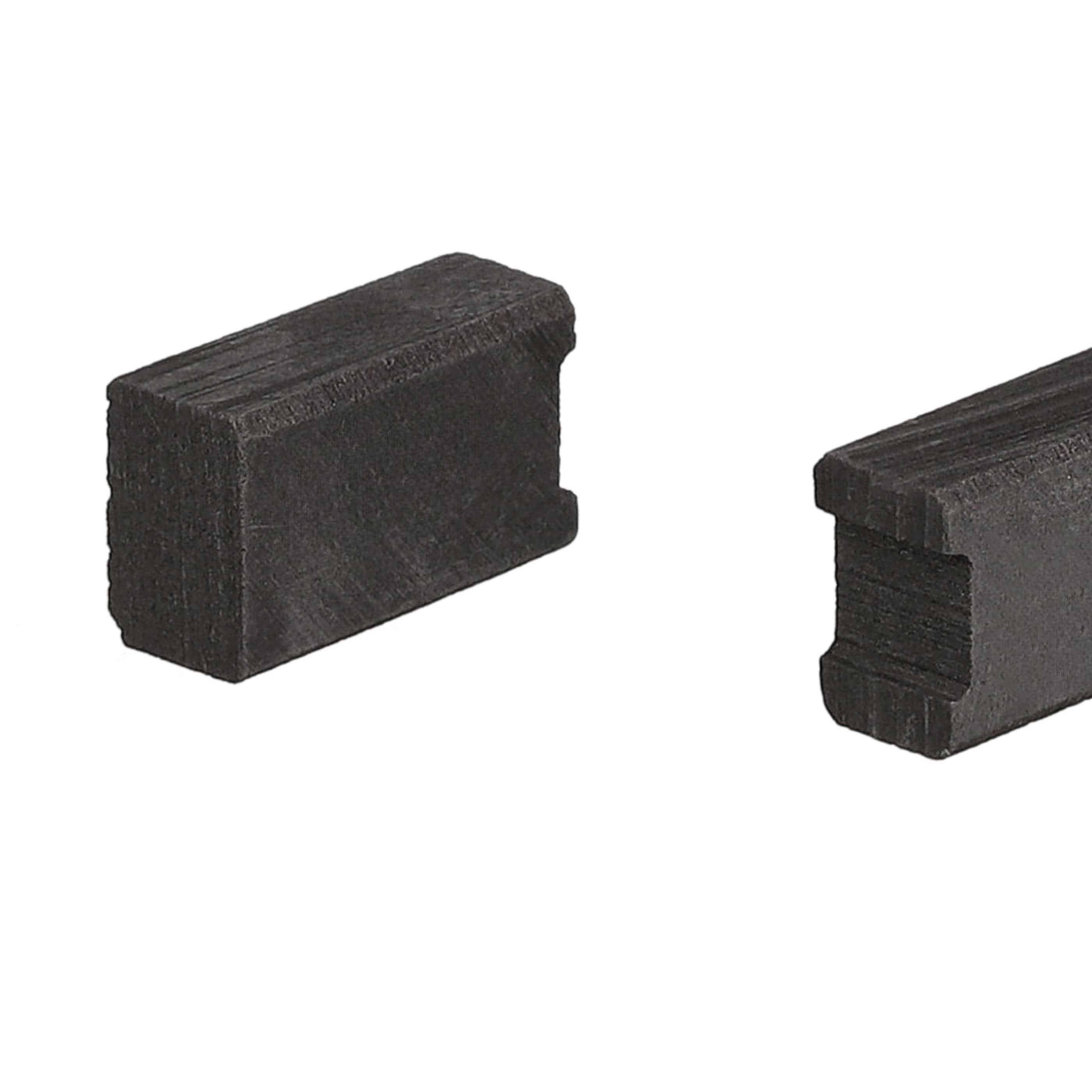 2x escobilla 4 x 6 x 10 + 4 x 6 x 9,15mm para herramientas Bosch, etc.