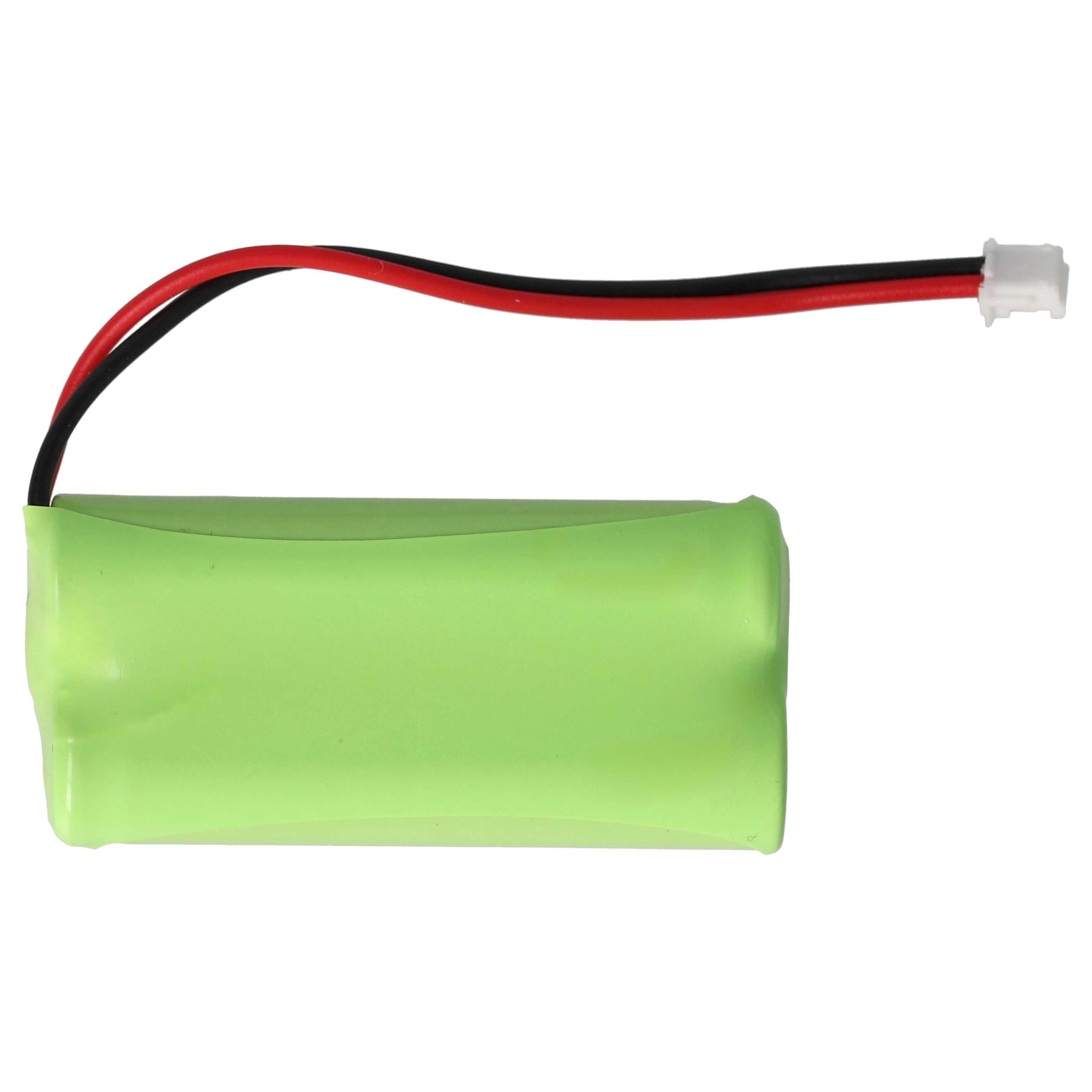 Batterie remplace Audioline 08C/CP18NM, BC101276 pour téléphone Audioline - 750mAh 2,4V NiMH