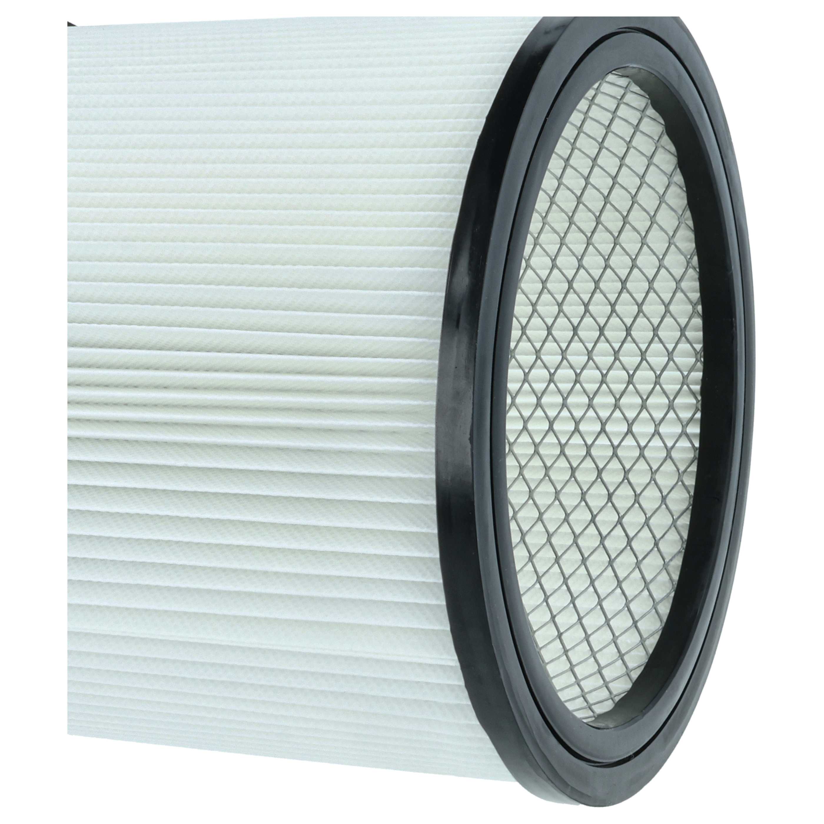 Filtercartridge filter replaces EINHELL Accessory 2351126 for Einhell Vacuum Cleaner, black / white