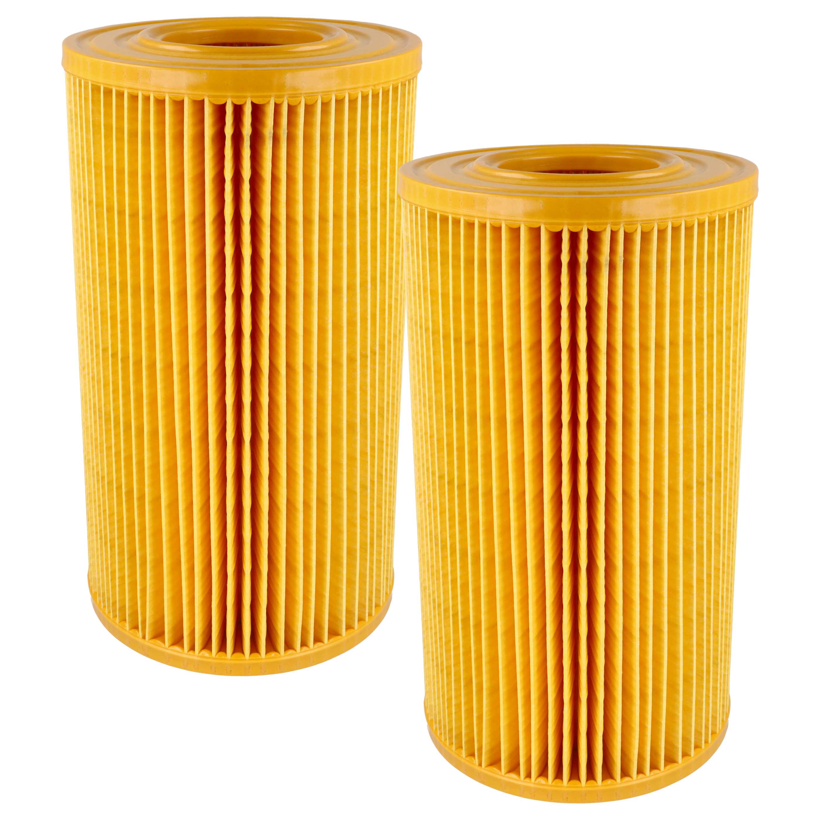 2x cartridge filter replaces Allaway VCF/211ALL, 5412810285969 for Allaway Vacuum Cleaner, orange