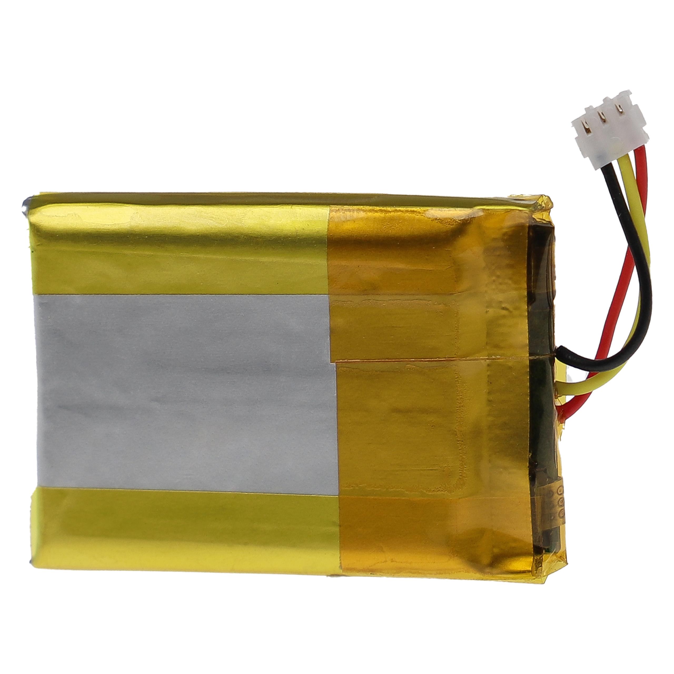 Batterie remplace Phonak IP462539 pour appareil médical - 300mAh 3,7V Li-polymère