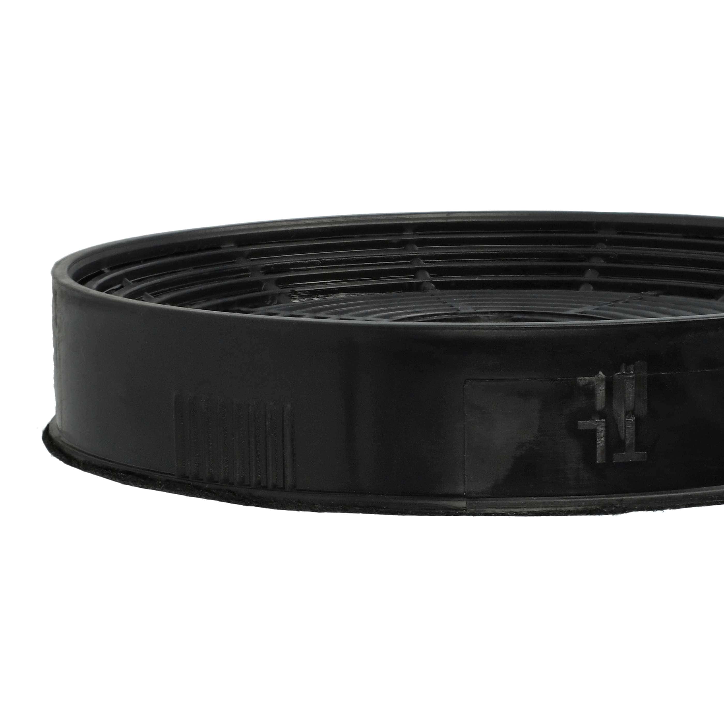 4x Filtres à charbon actif remplace Amica KF17130, 1160825, FWK-140 pour hotte Amica