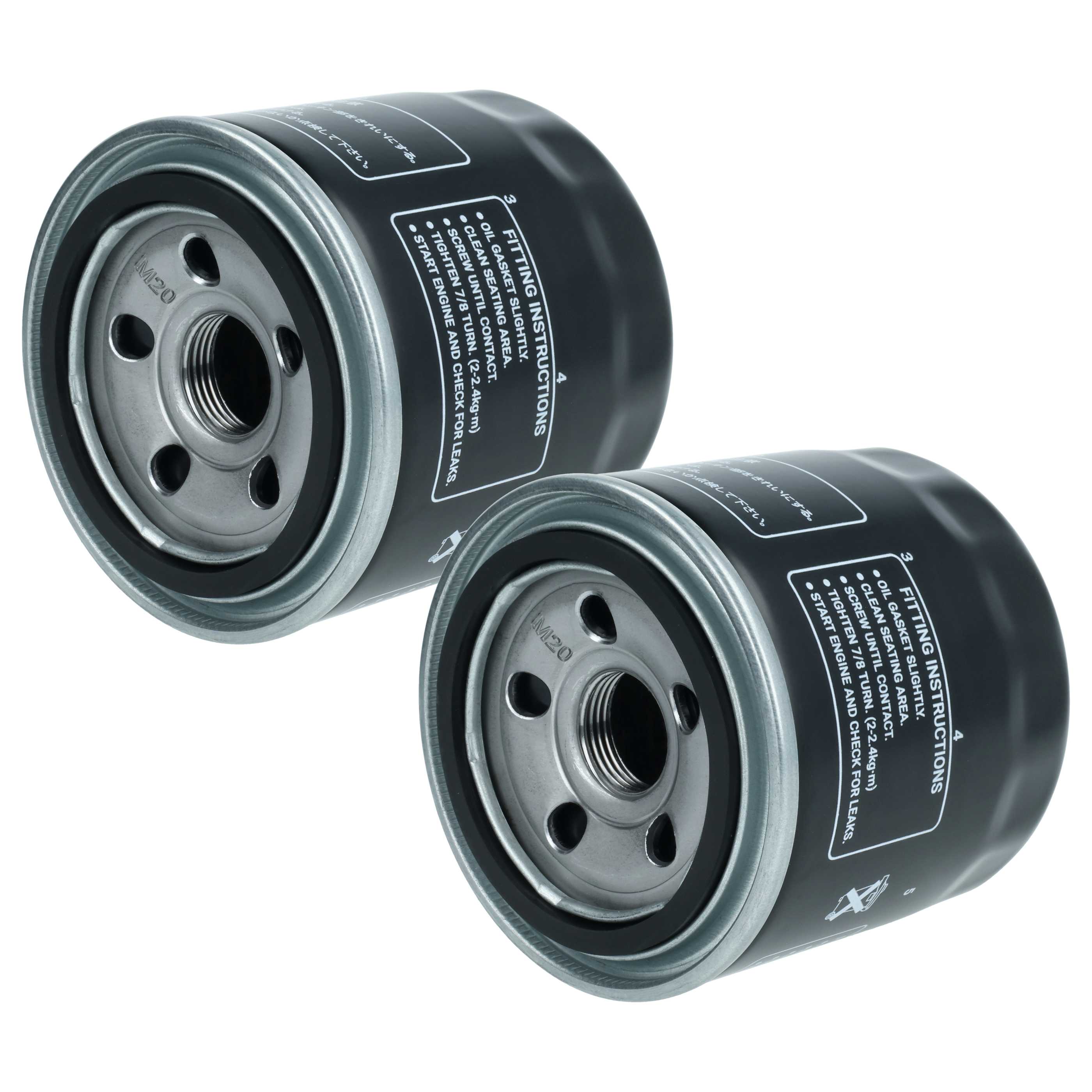 2x KFZ-Ölfilter als Ersatz für John Deere AM101378, AM100750 - Ersatzfilter