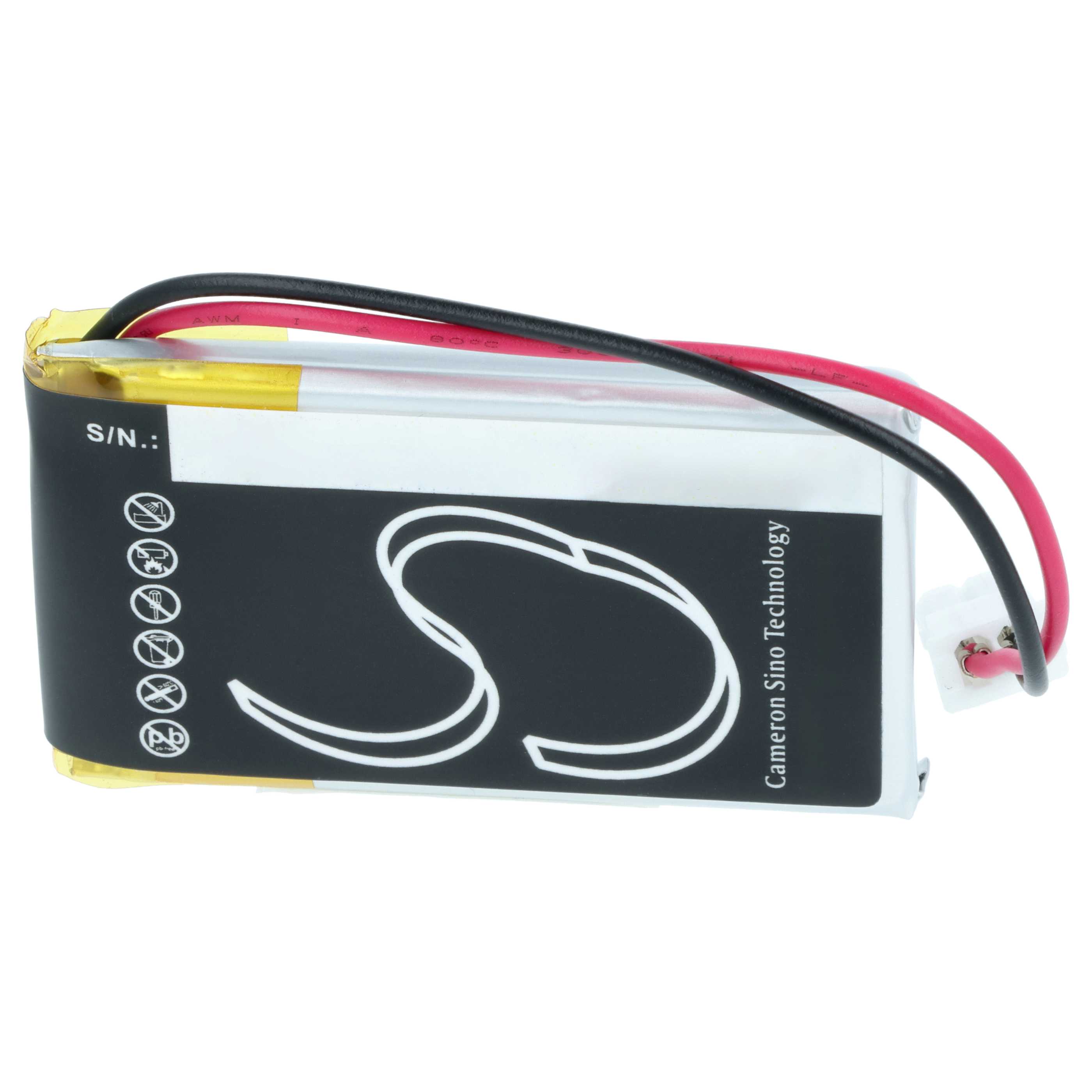 Batterie remplace Solar LED Light 24-800-006, 24-800-002 lampe solaire - 700mAh 3,7V Li-polymère