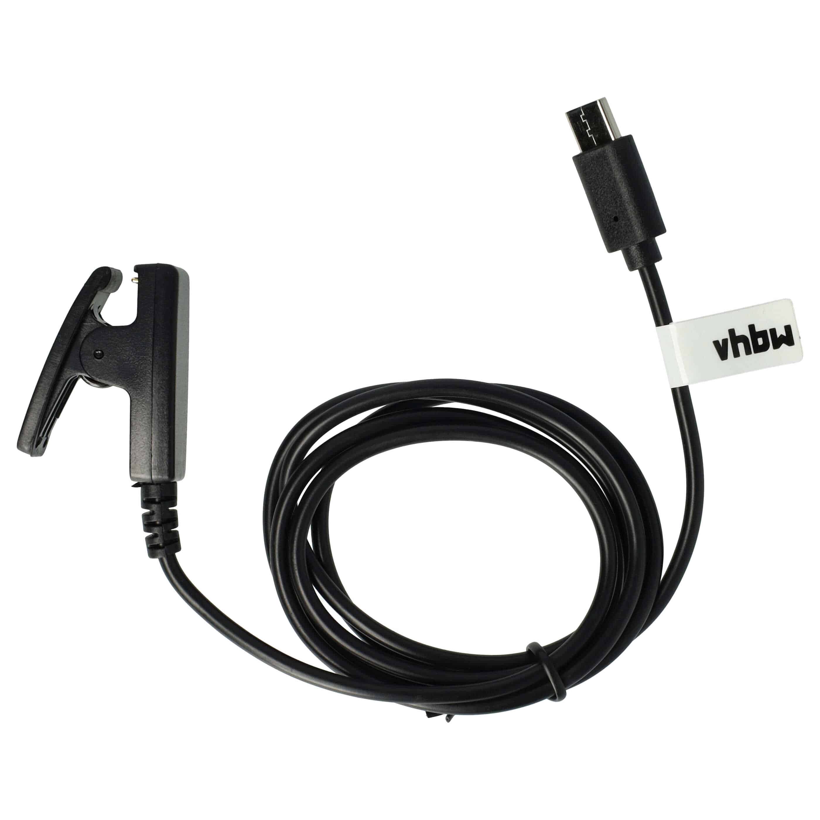 Ladekabel als Ersatz für Garmin 010-13289-00 - 100 cm Kabel, Mit USB-C-Kabel