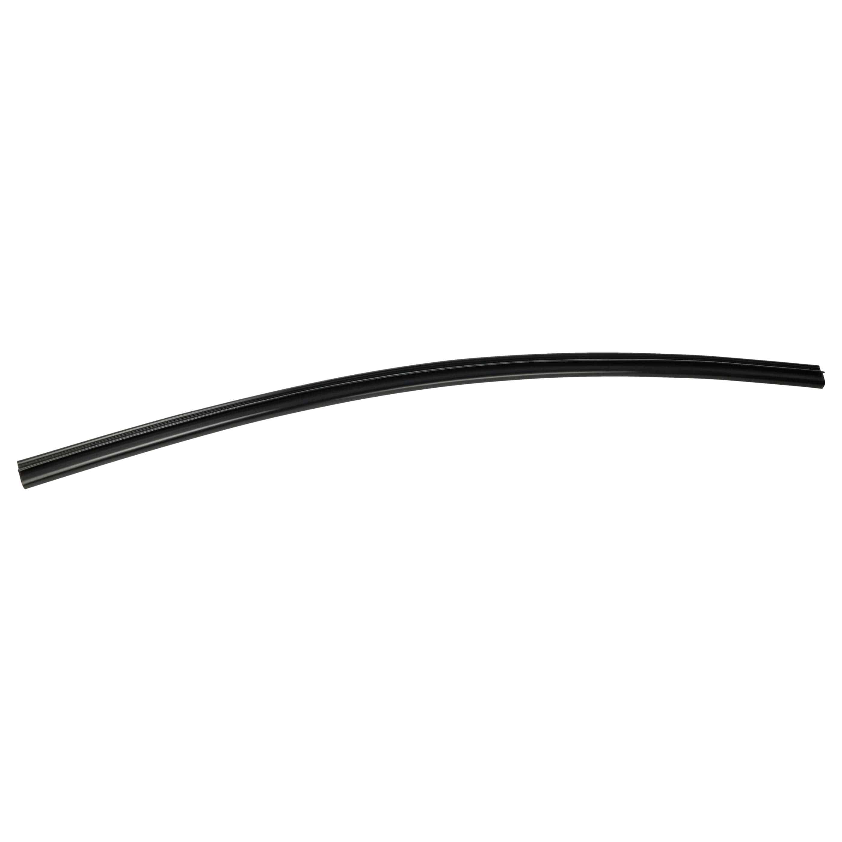 Door Seal replaces Bauknecht 481246668467, 8015250030105 for Hanseatic Dishwasher etc. - Black