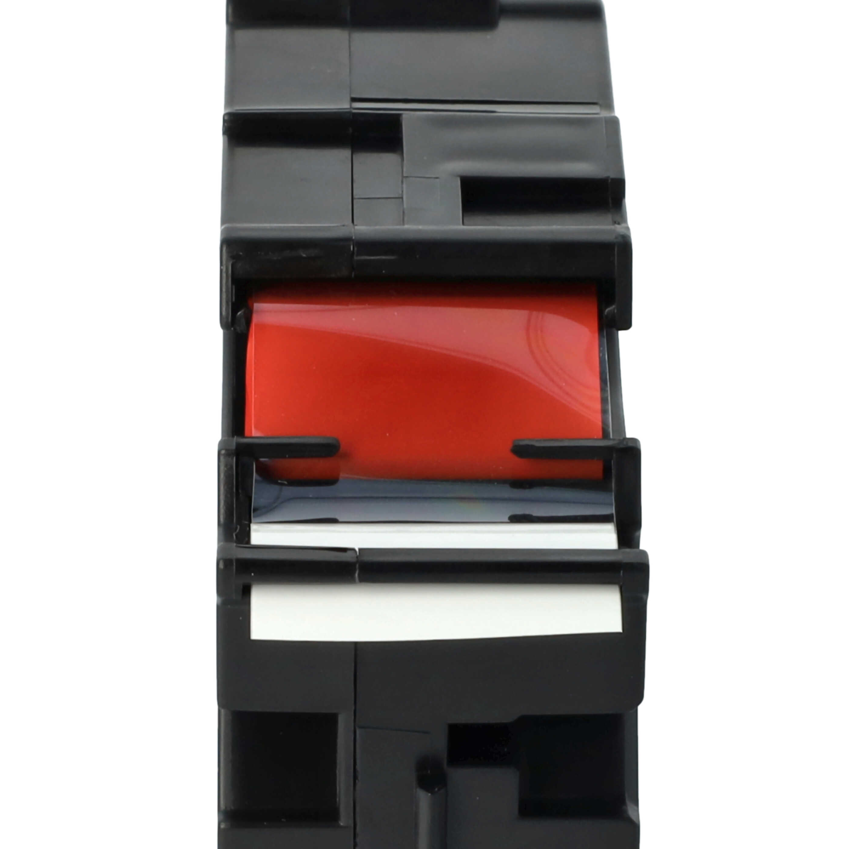 Cassette à ruban remplace Brother TZE-252, TZ-252 - 24mm lettrage Rouge ruban Blanc