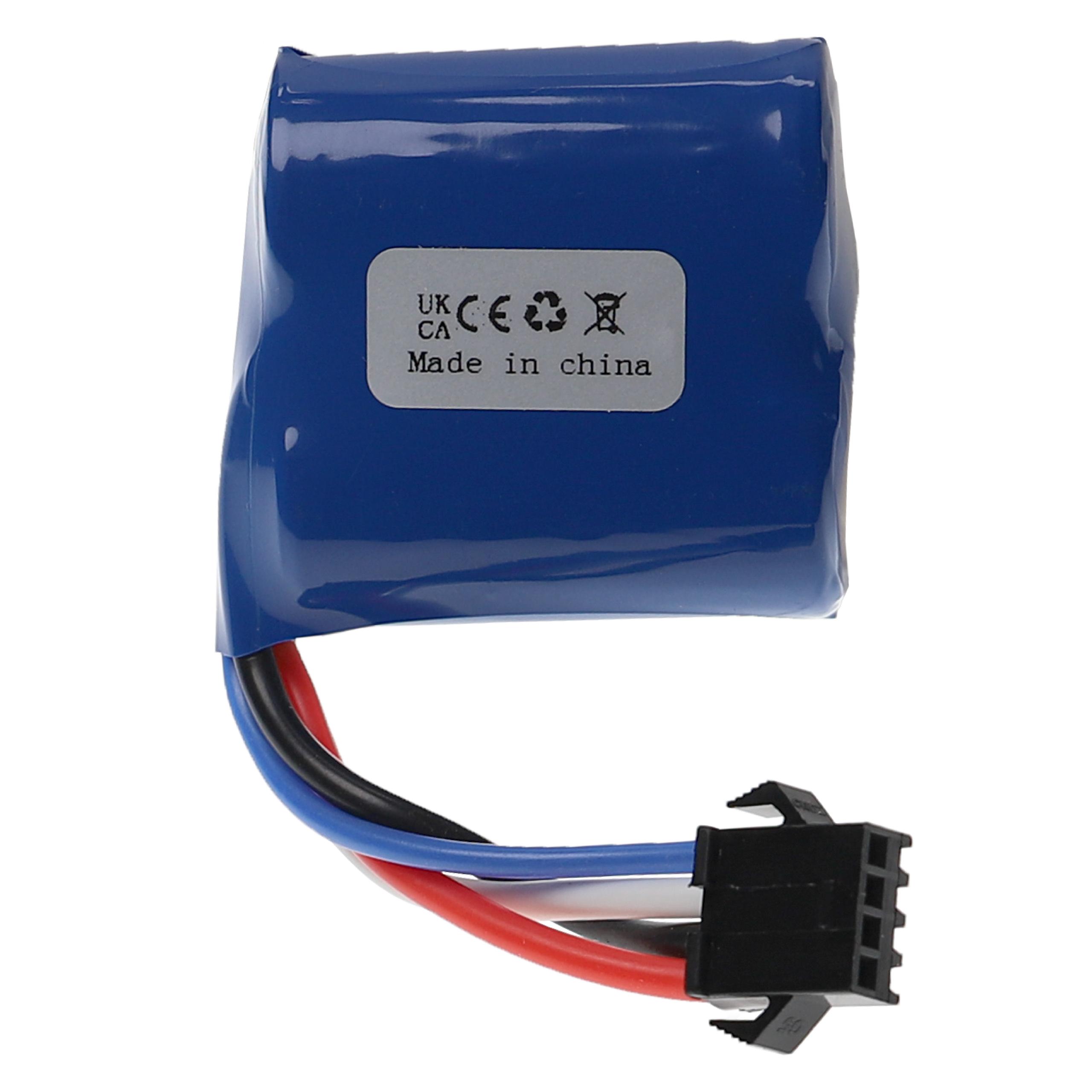 Batterie modèle radio-télécommandé - 600mAh 7,4V Li-ion, SM-4P