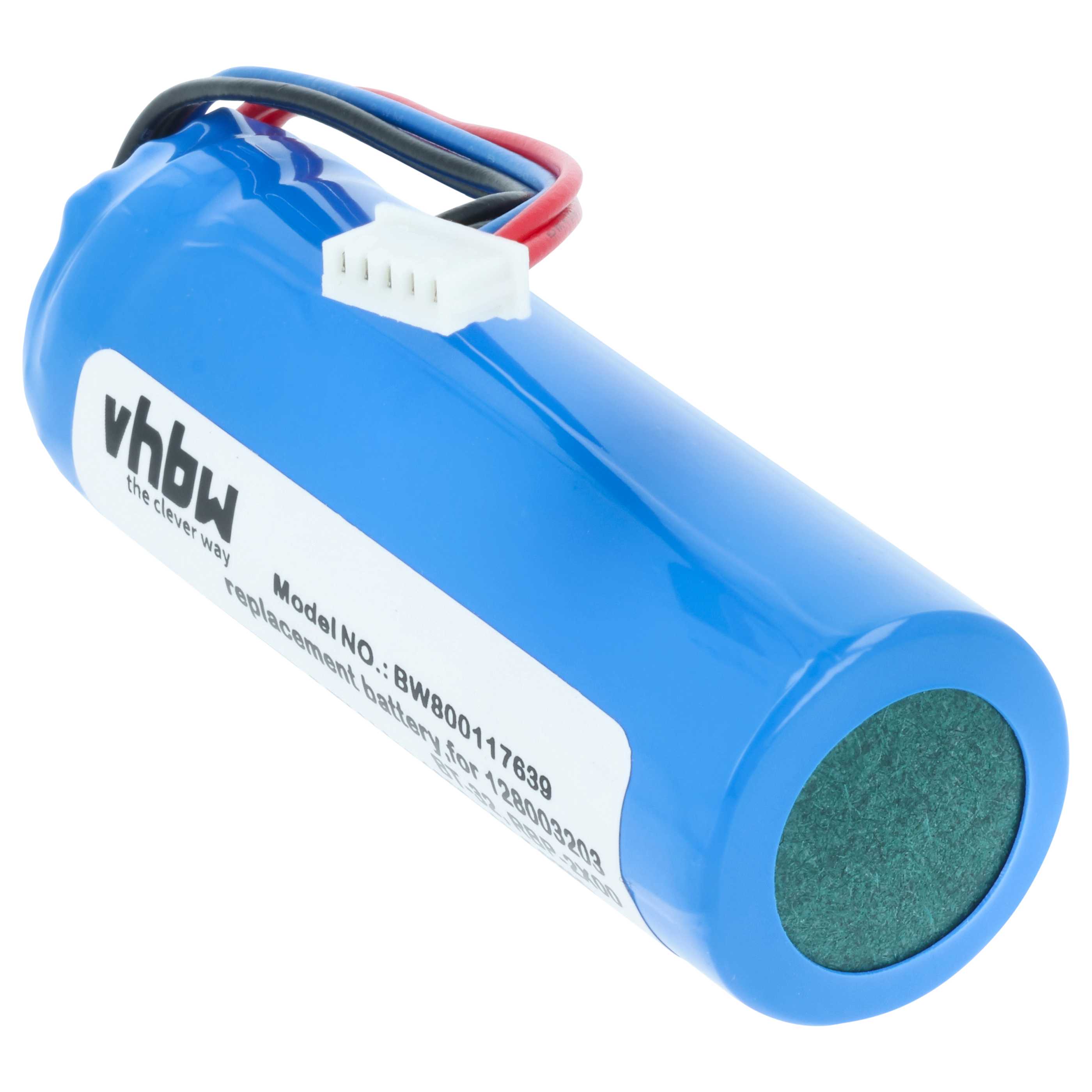 5x Battery replaces Datalogic BT-32, 128003203, RBP-2X00 for Datalogic Barcode Scanner POS - 1600 mAh 3.7 V