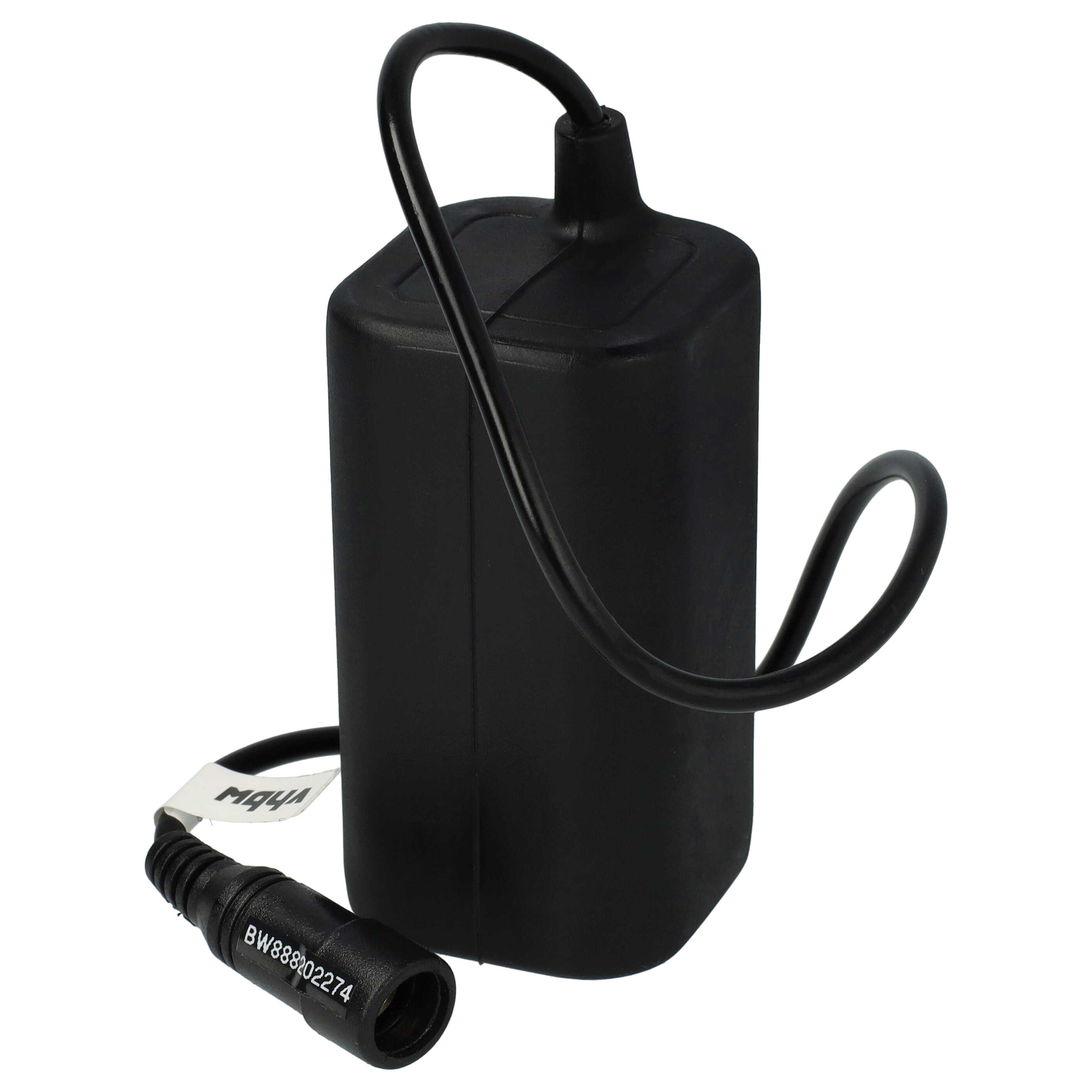 Pacco batteria + caricatore per faretto per biciclette - 5200mAh 8,4V Li-Ion, impermeabile