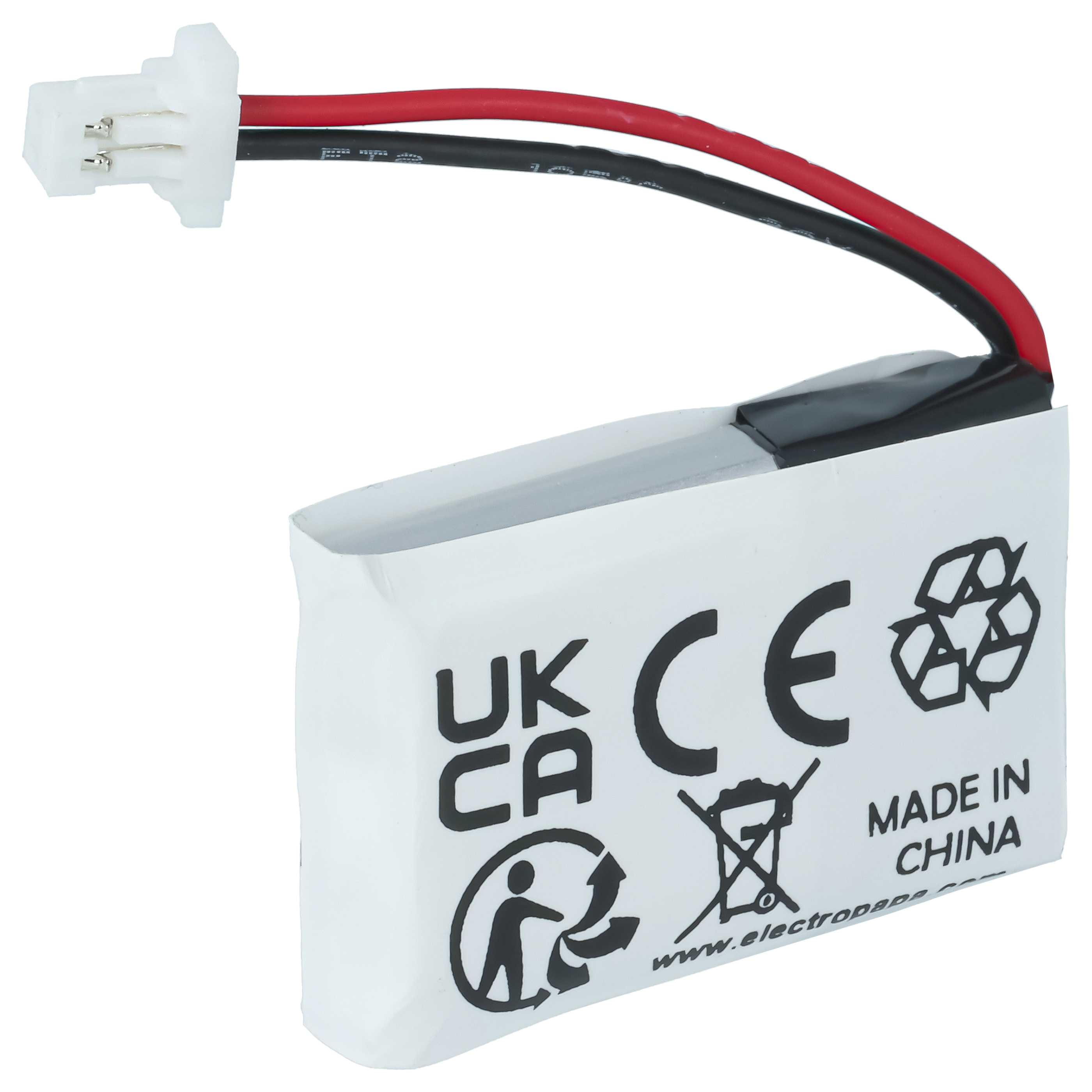 Batterie remplace Plantronics 84479-01, 86180-01 casque audio Plantronics - 110mAh 3,7V Li-polymère