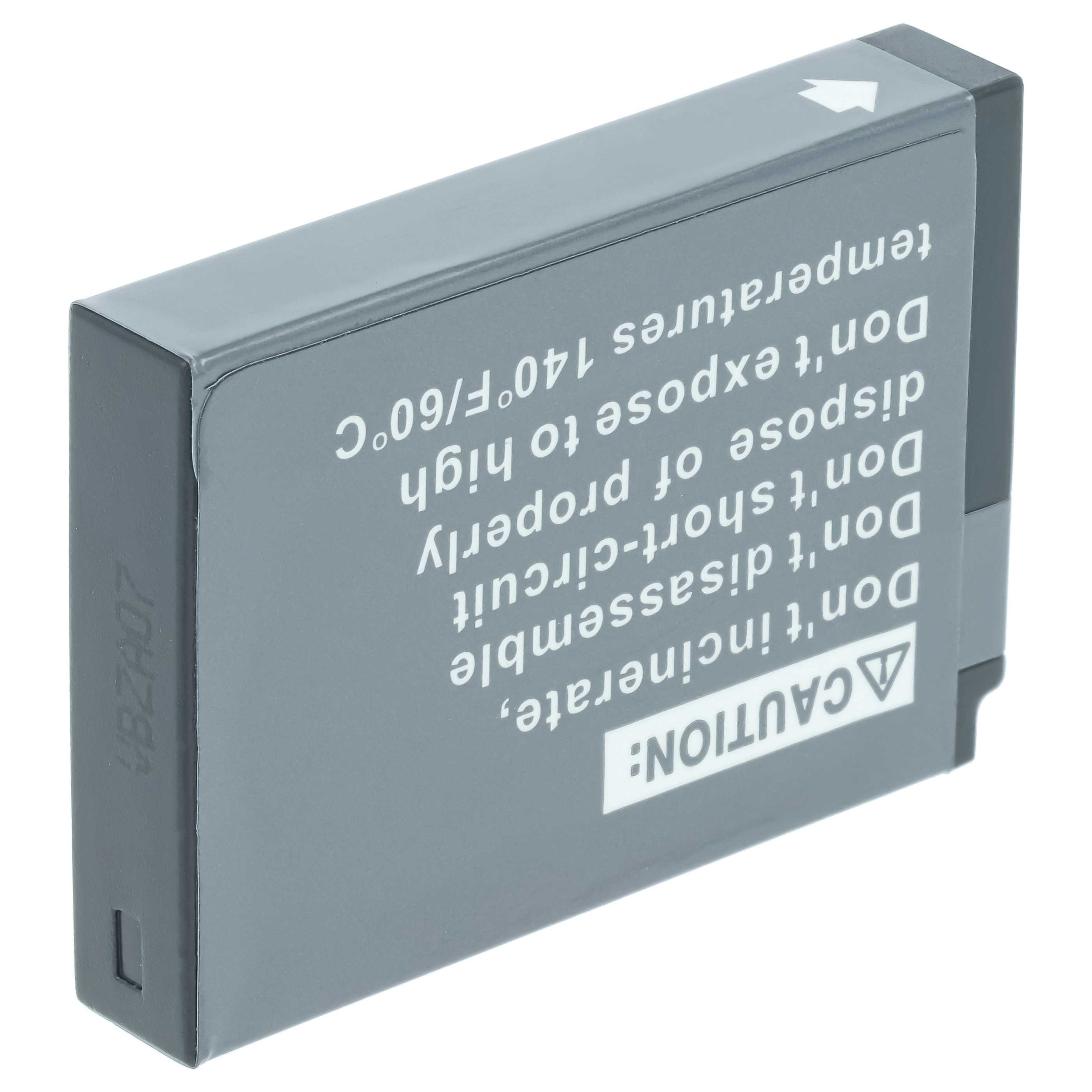 2x Batteria sostituisce Kodak Klic-7003 per fotocamera - 700mAh 3,6V Li-Ion