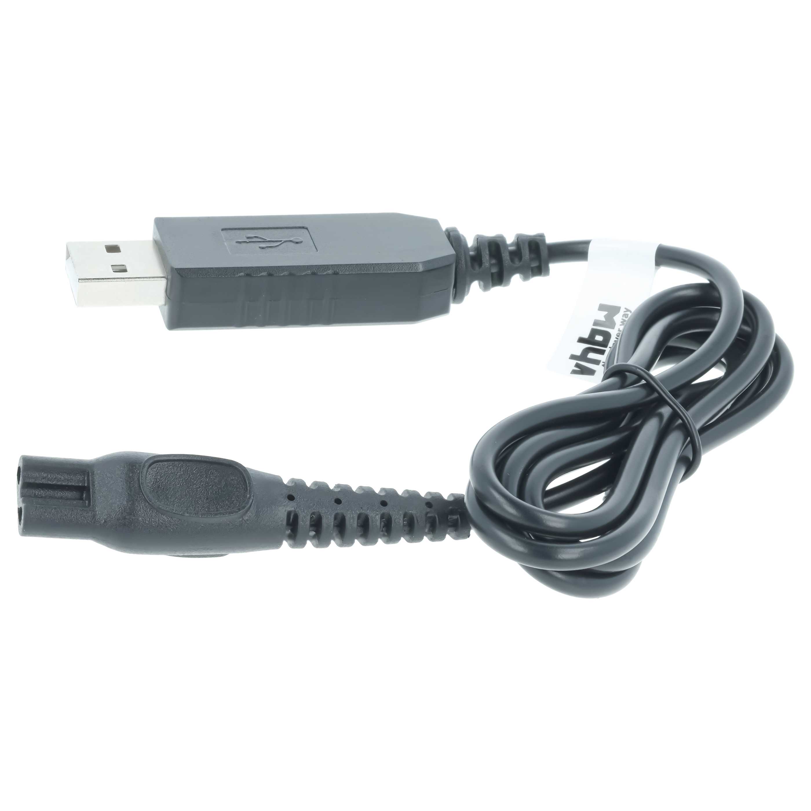 Cable de carga USB para afeitadoras Philips HS8020 - 100 cm