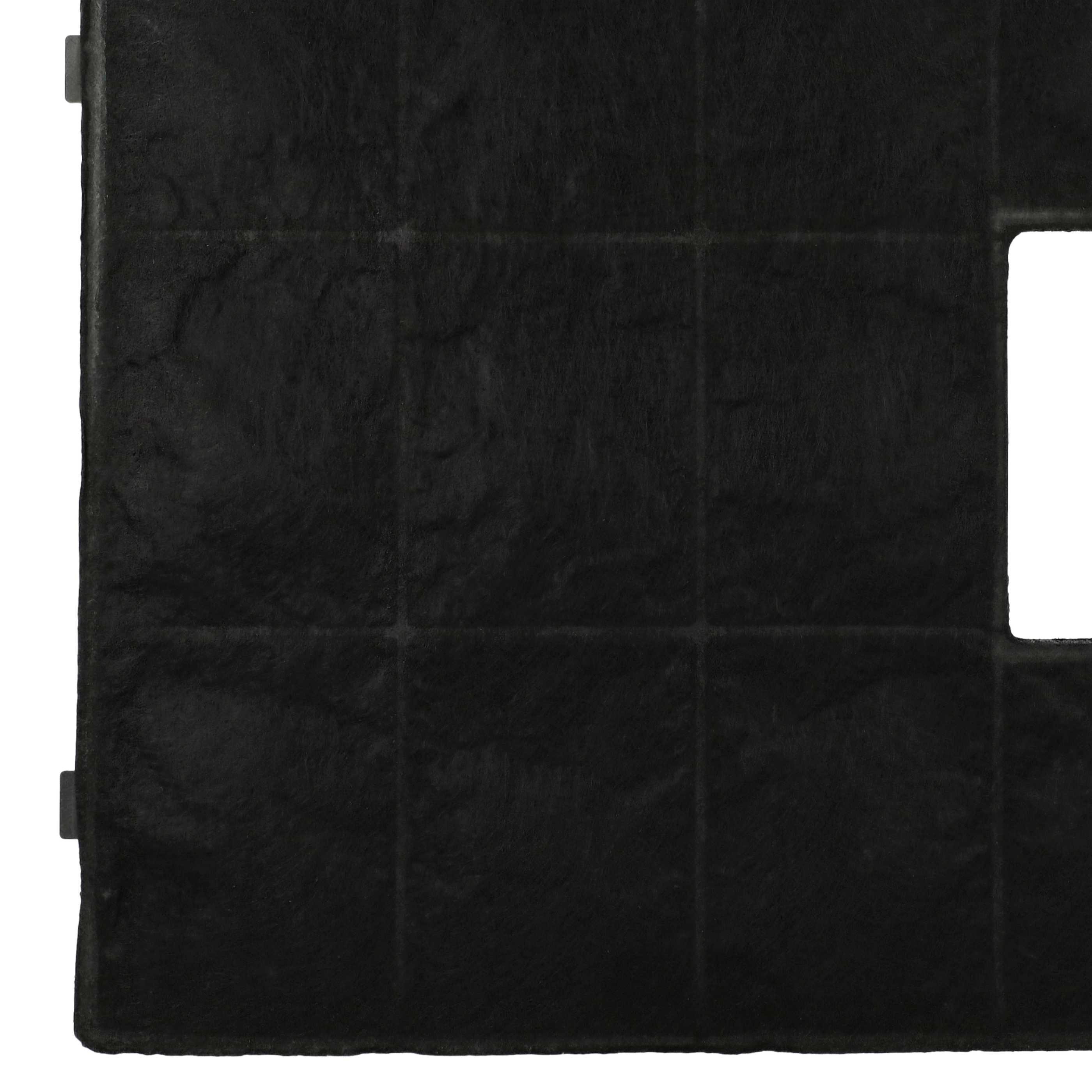 2x Filtres à charbon actif remplace Amica KF17147, KF17141 pour hotte Zelmer