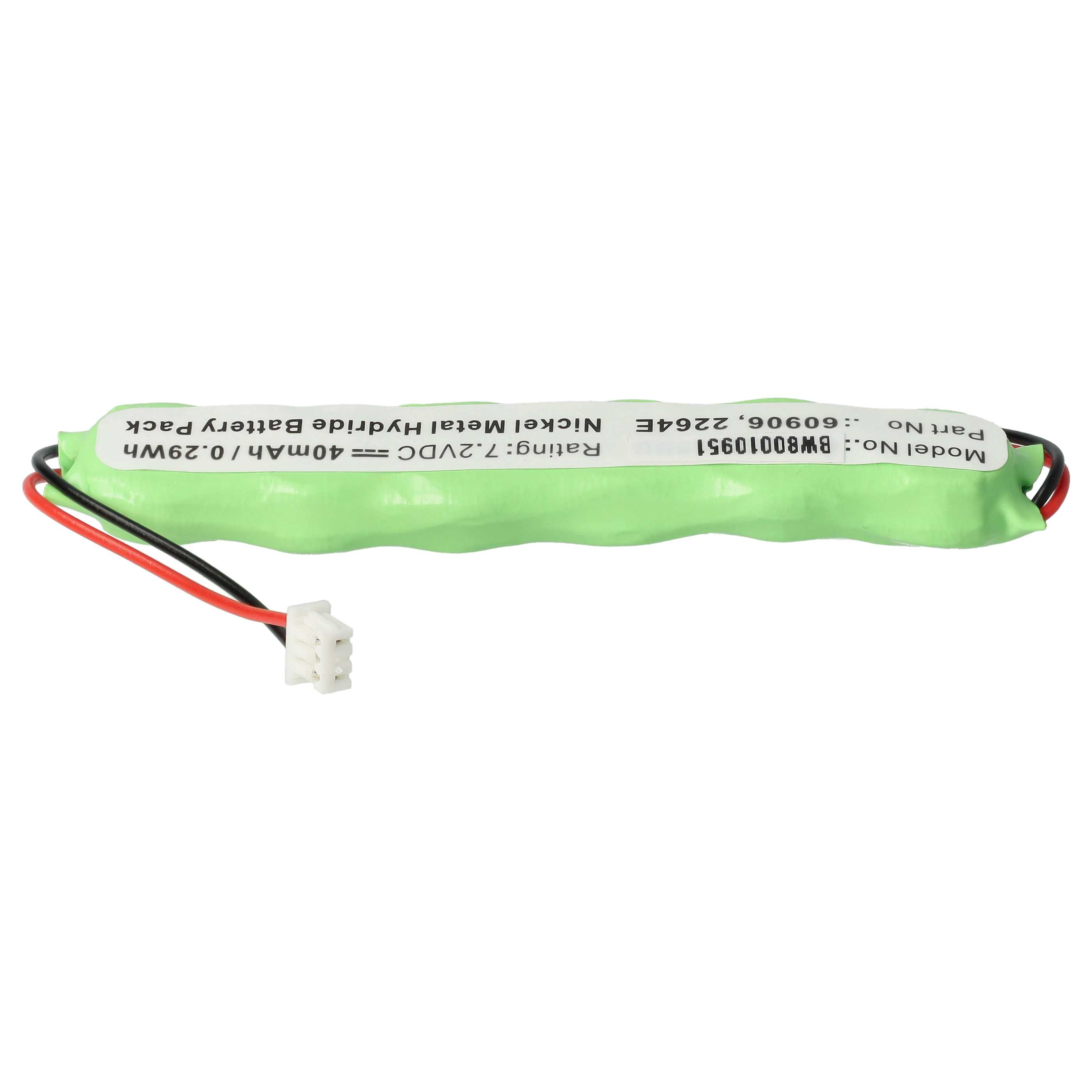 Computer BIOS Battery Replacement for 02664E, 60906, 6/V30H, Hi-Capacity B-4270, 2664E - 20 mAh 7.2 V NiMH