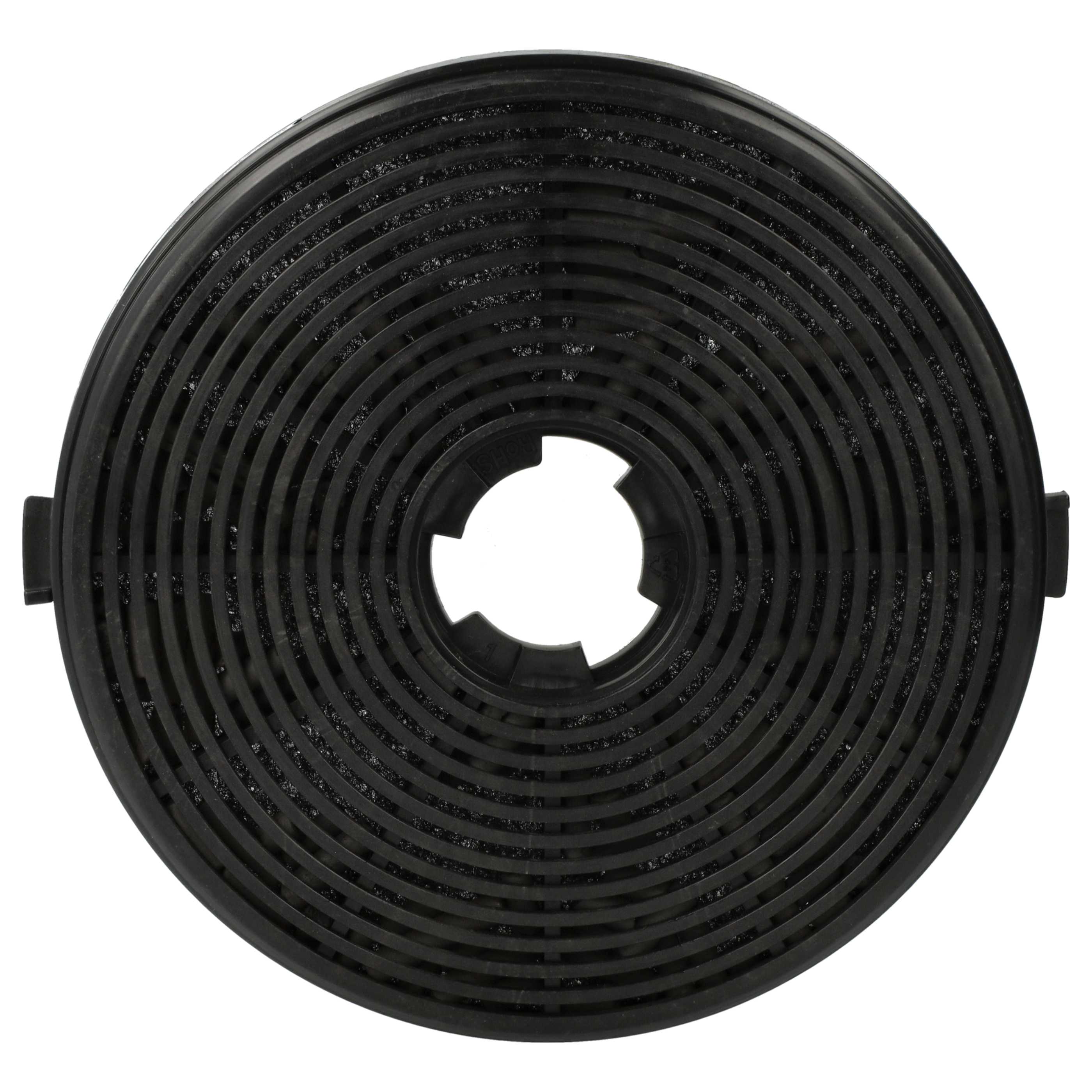 4x Activated Carbon Filter as Replacement for Respekta MIZ6000 for Respekta Hob